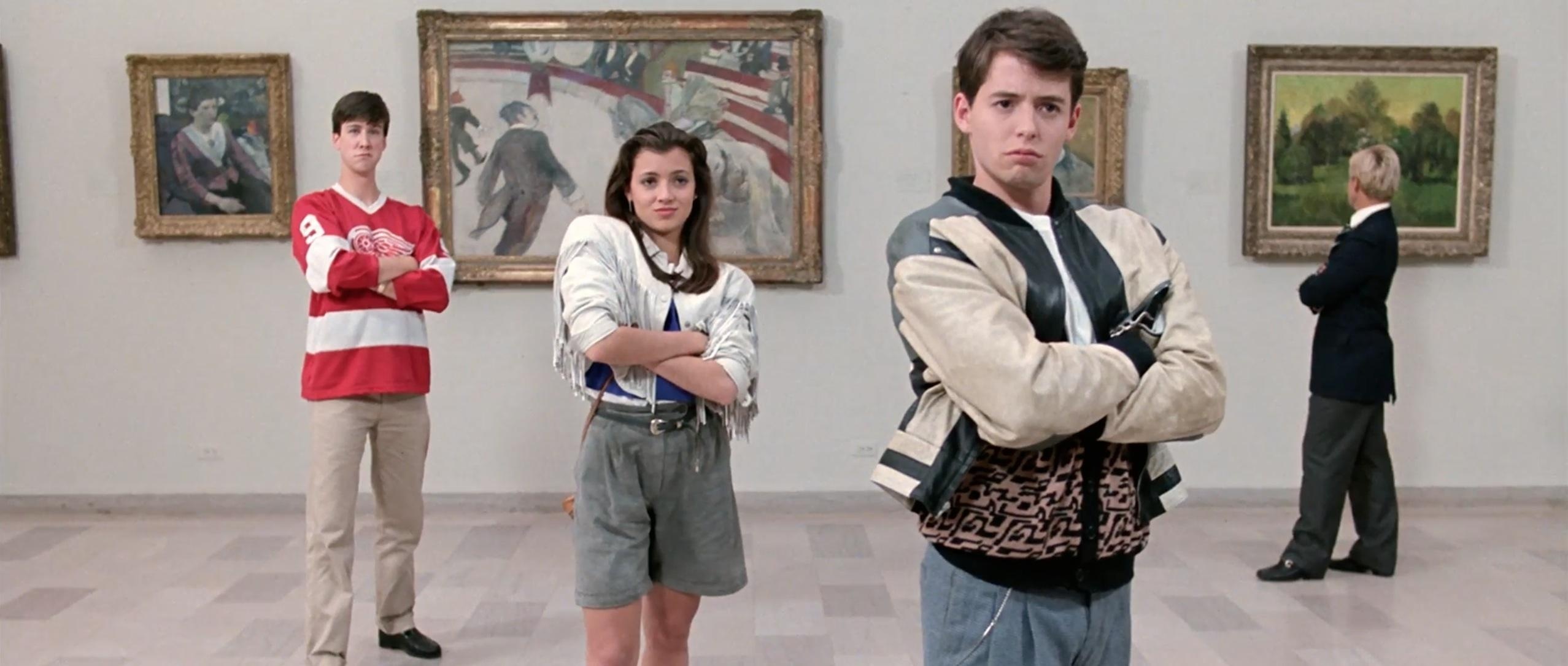 Ferris Bueller, Iconic movie, High school hijinks, John Hughes, 2560x1090 Dual Screen Desktop