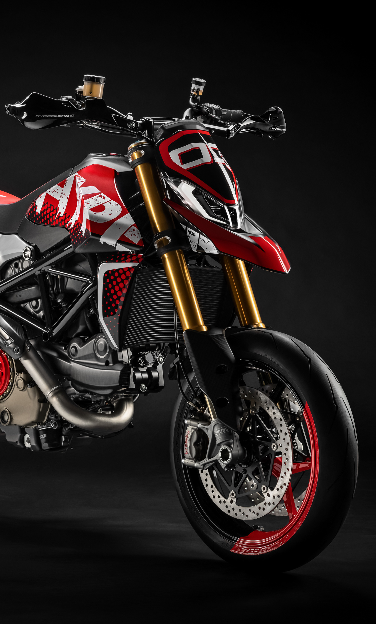 Ducati Hypermotard 950, Concept 2019, iPhone 6, 4K wallpapers, 1280x2120 HD Phone