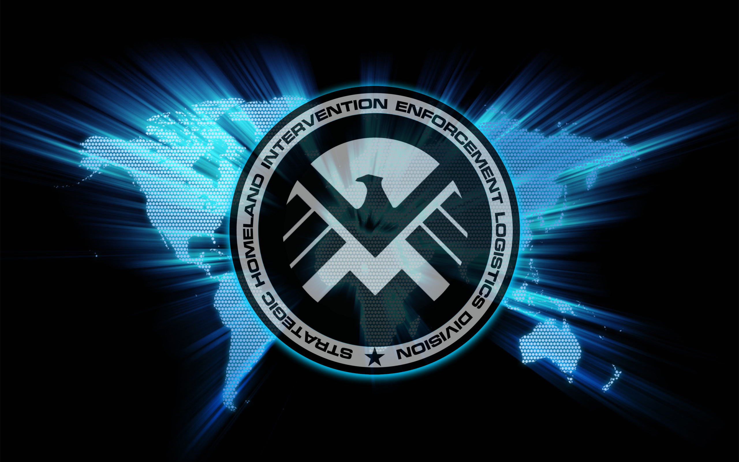 Marvel Shield logo, Iconic symbol, Fan dedication, Powerful imagery, 2560x1600 HD Desktop
