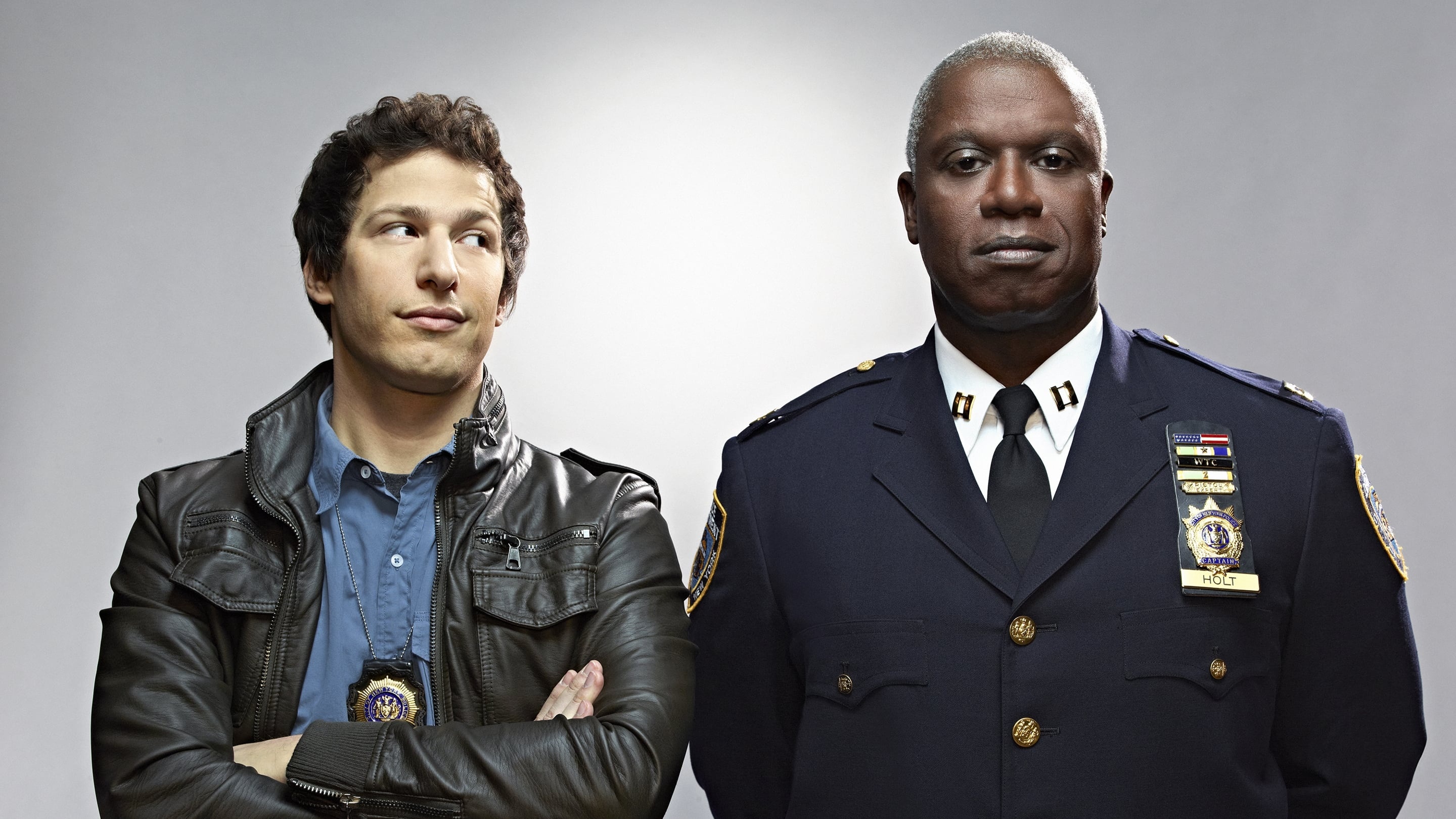 Brooklyn Nine-Nine (TV Series): Team of detectives headed by the serious and intellectual Captain. 2880x1620 HD Background.