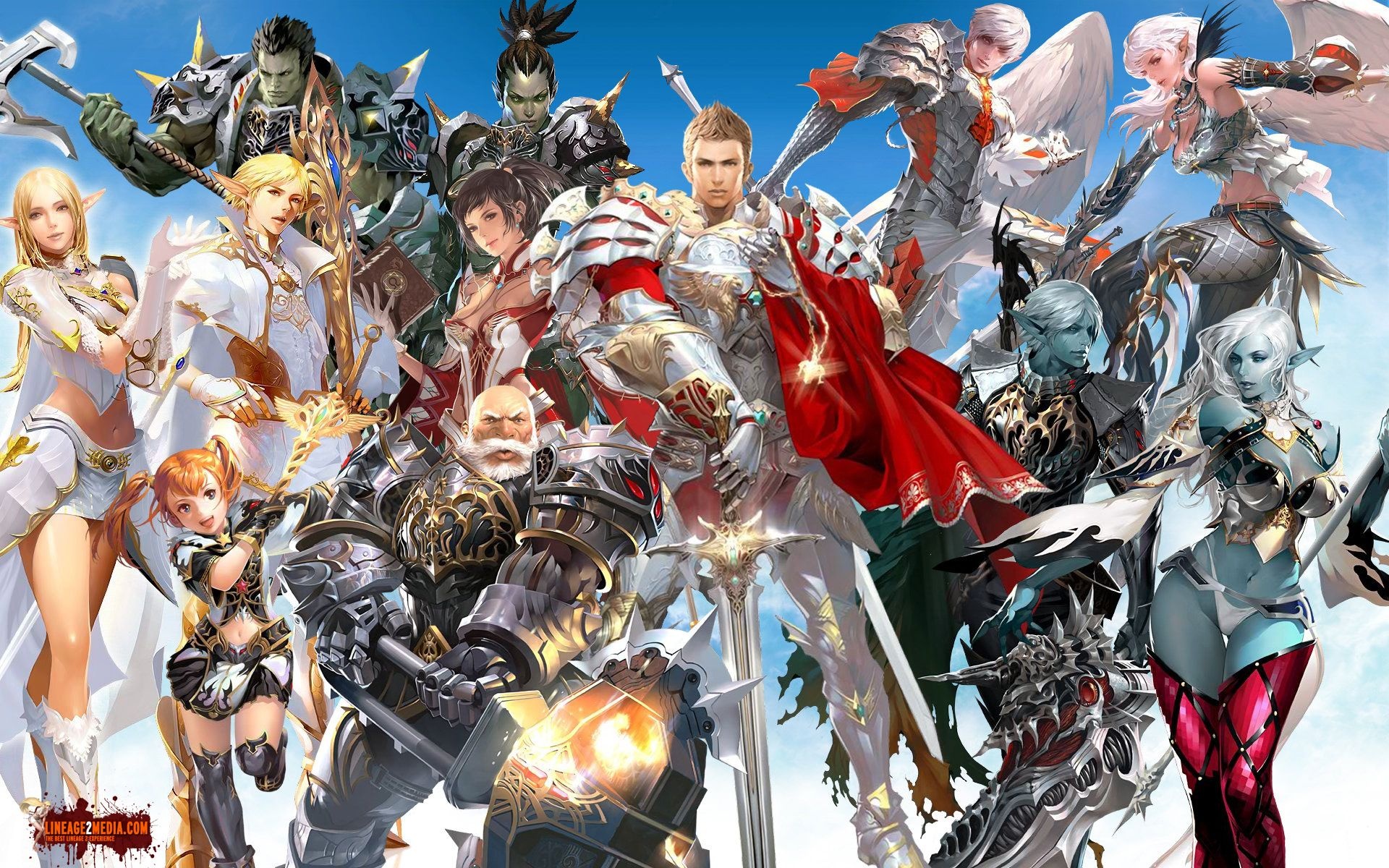 Lineage game, Gaming experts, Lineage 2 backgrounds, Lineage knowledge, 1920x1200 HD Desktop