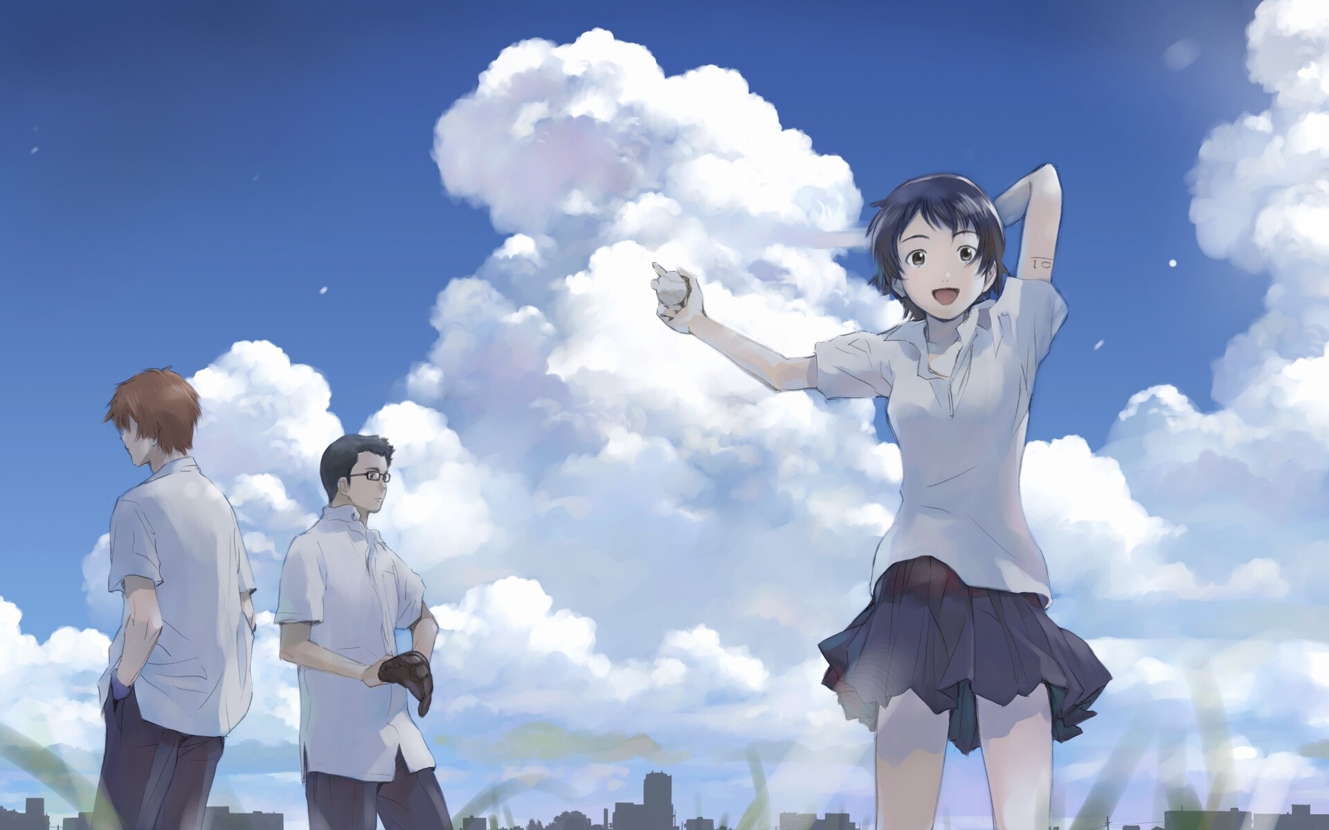 The Girl Who Leapt Through Time: A 2006 Japanese-animated science fiction romance film, Directed by Mamoru Hosoda. 1920x1200 HD Background.
