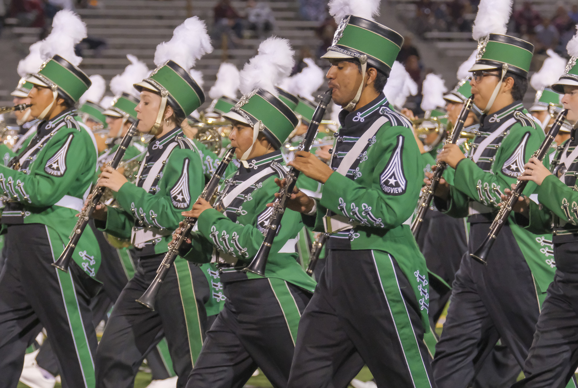 Marching Band: Longview High School, Top rating, A group of musicians who play music as they march as part of a ceremony. 2000x1350 HD Wallpaper.