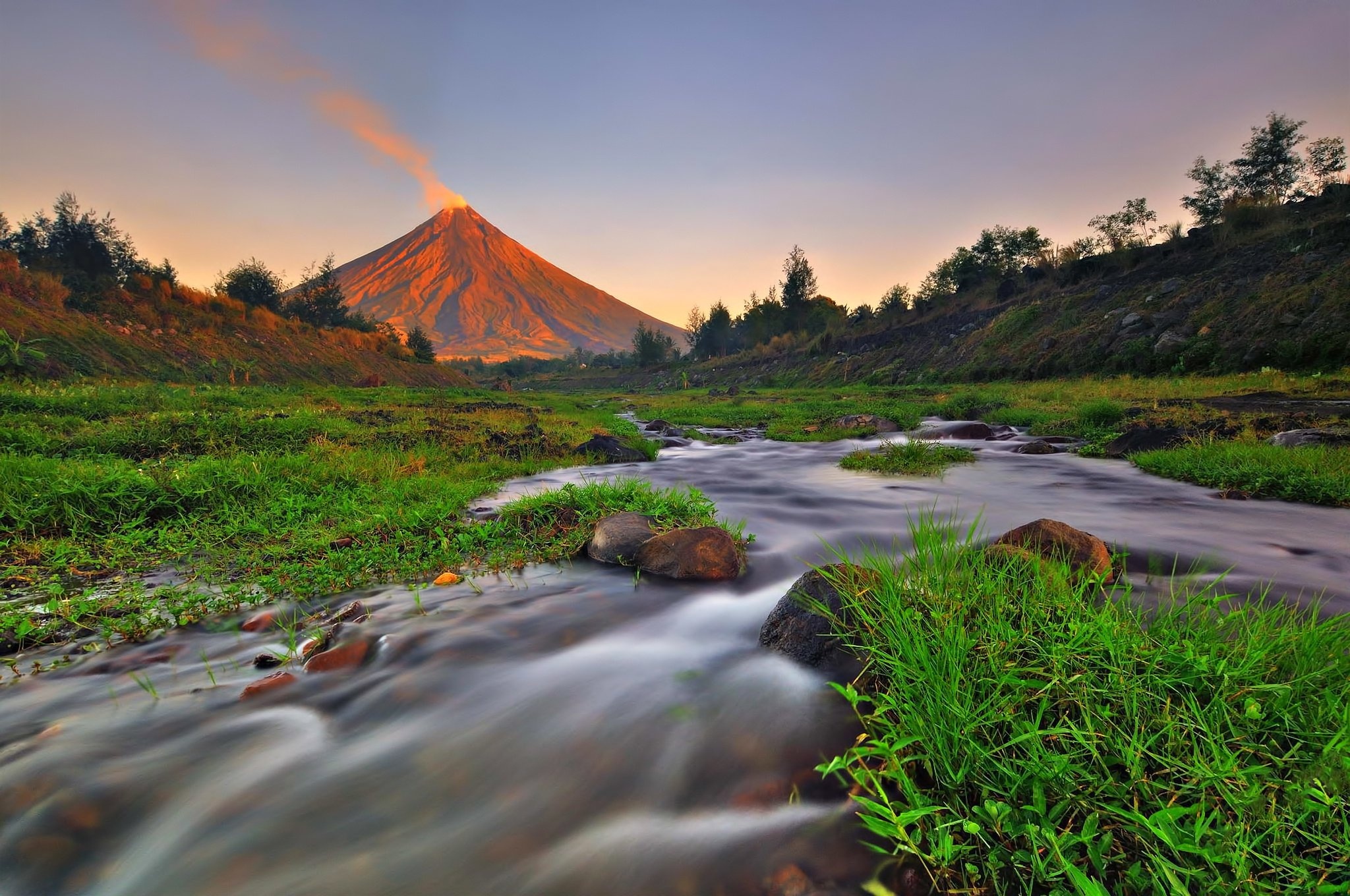 Mayon Volcano, Philippines, Travels, Breathtaking scenery, 2050x1360 HD Desktop