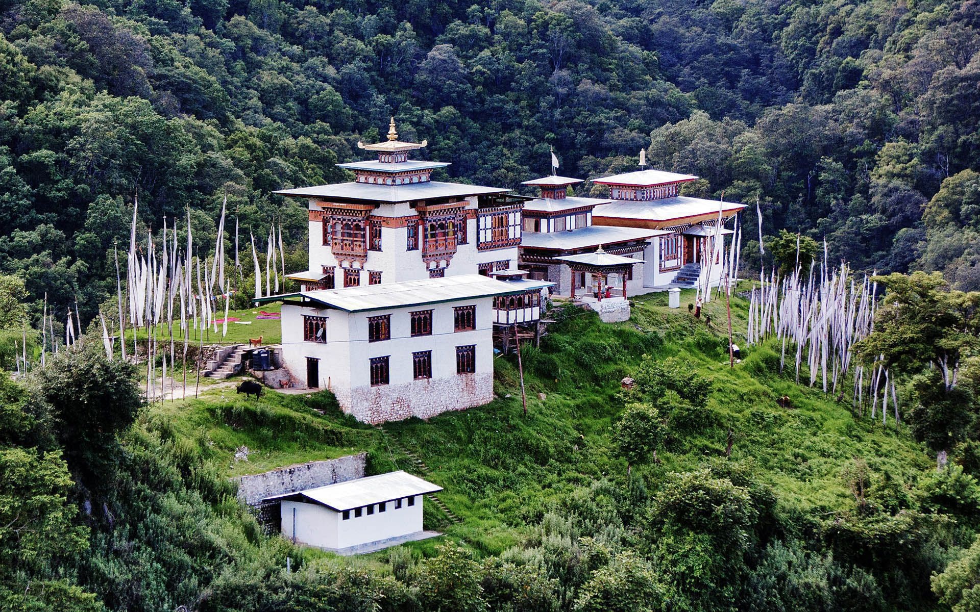 Bhutan travels, HD wallpaper, Scenic beauty, Cultural heritage, 1920x1200 HD Desktop