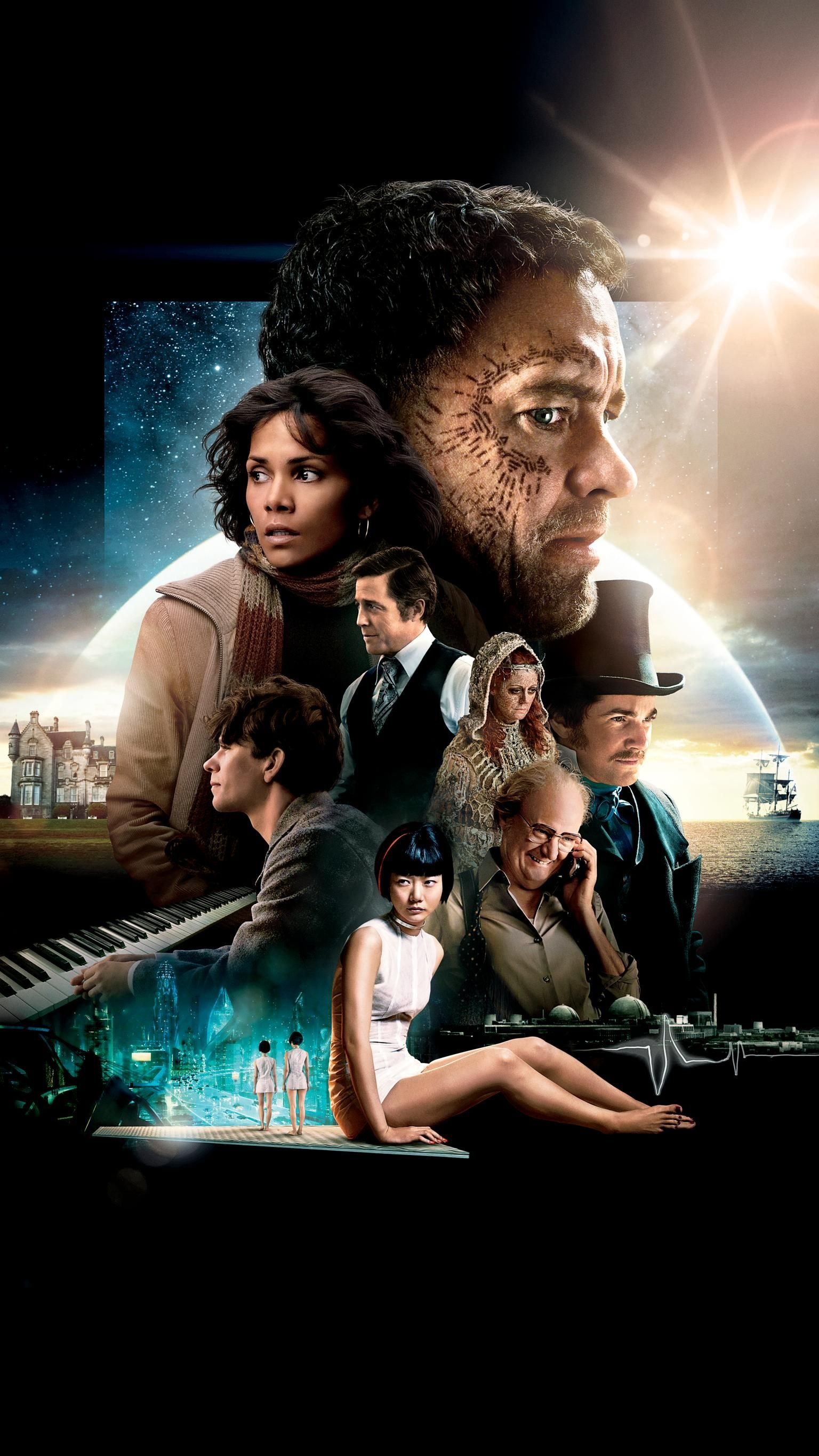 Cloud Atlas: The film was produced with a budget between US$100 million and US$146.7 million. 1540x2740 HD Background.