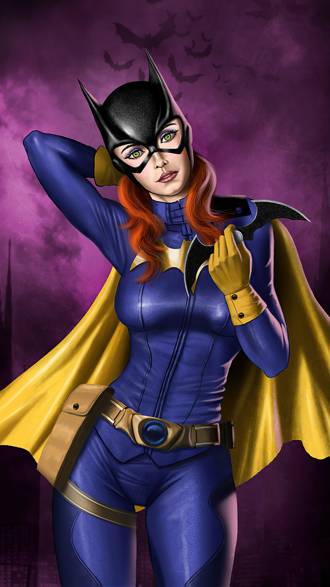 Batgirl Variant Cover, iPhone Wallpapers, 1080x1920 Full HD Phone