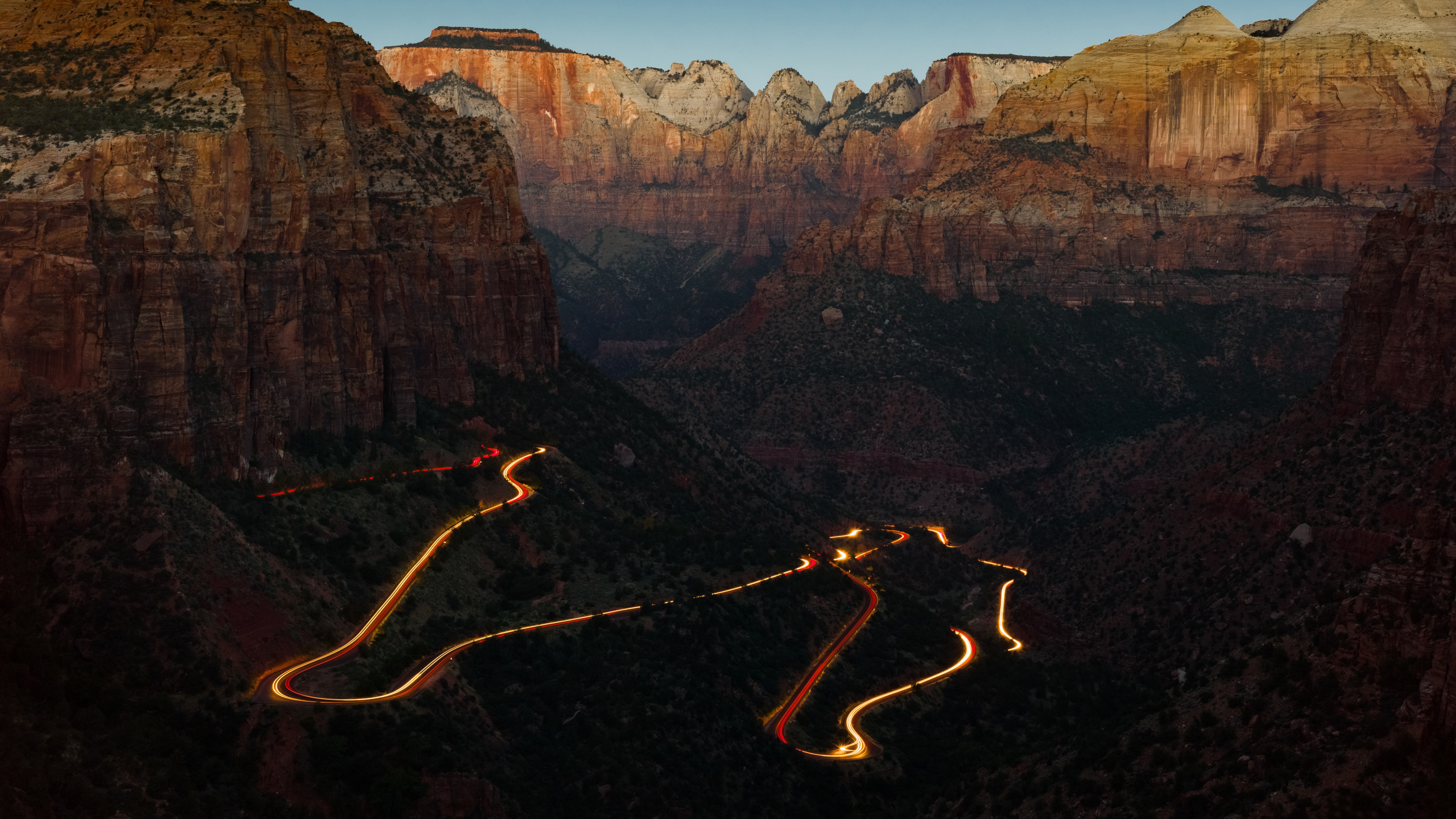 Canyon Overlook, Dawn 4K, 1440p Resolution, HD, 3840x2160 4K Desktop