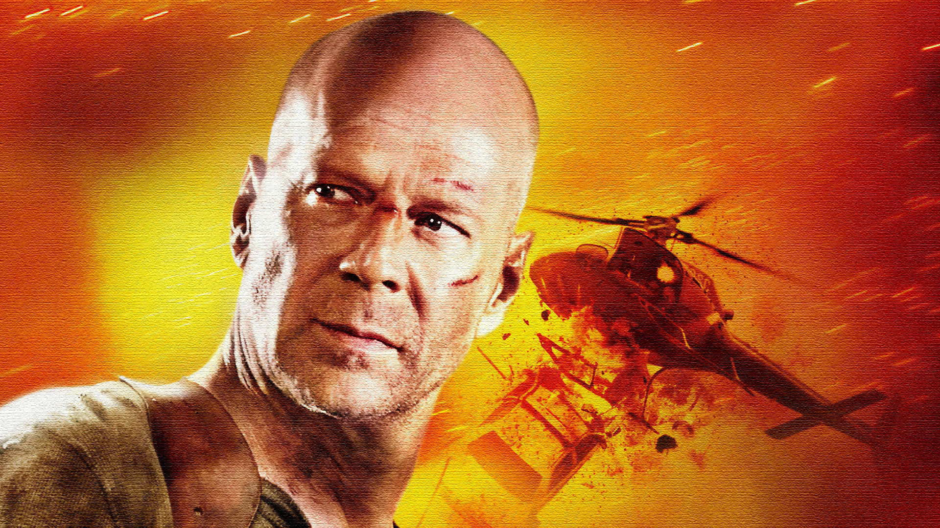 Live Free or Die Hard, Memorable catchphrase, John McClane's iconic quote, Intense action, 1920x1080 Full HD Desktop