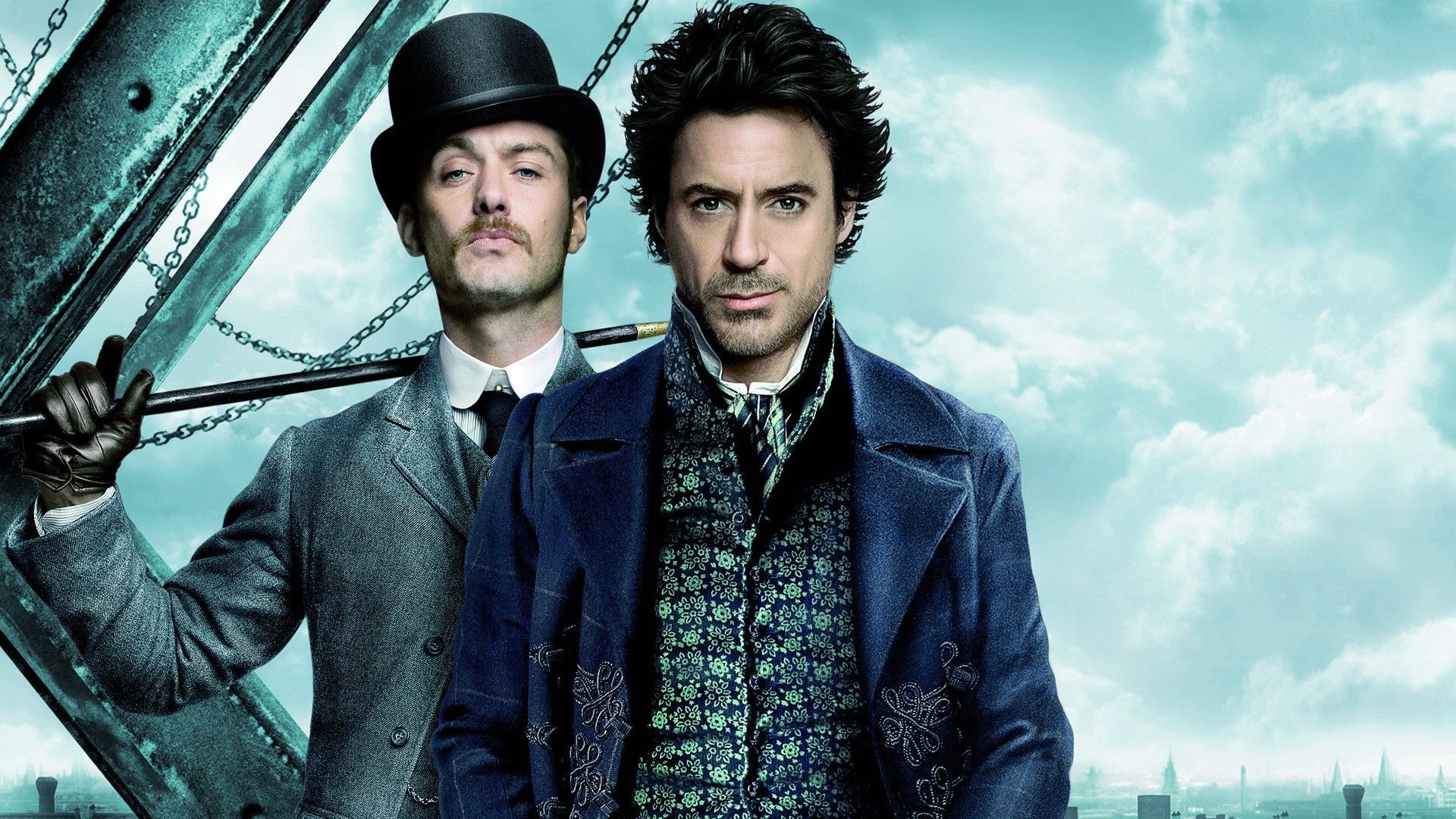 Sherlock Holmes 2, Mystery solving duo, Dynamic adventures, Sleuthing skills, 1920x1080 Full HD Desktop
