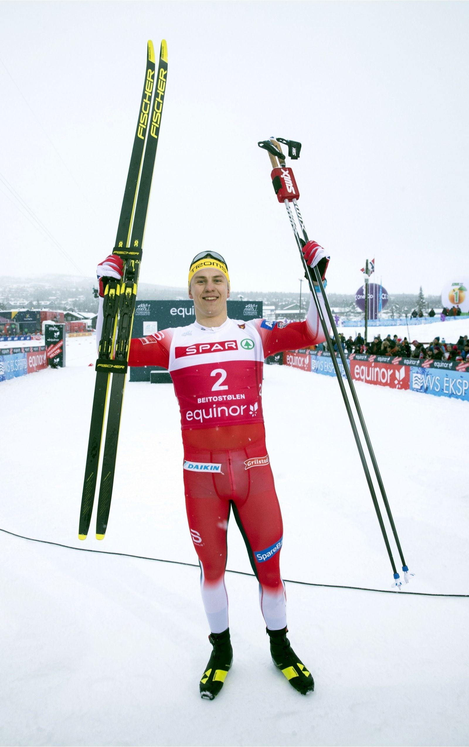 Erik Valnes, Cross-country skiing World Cup, Dream start, Peking Olympics, 1600x2550 HD Phone