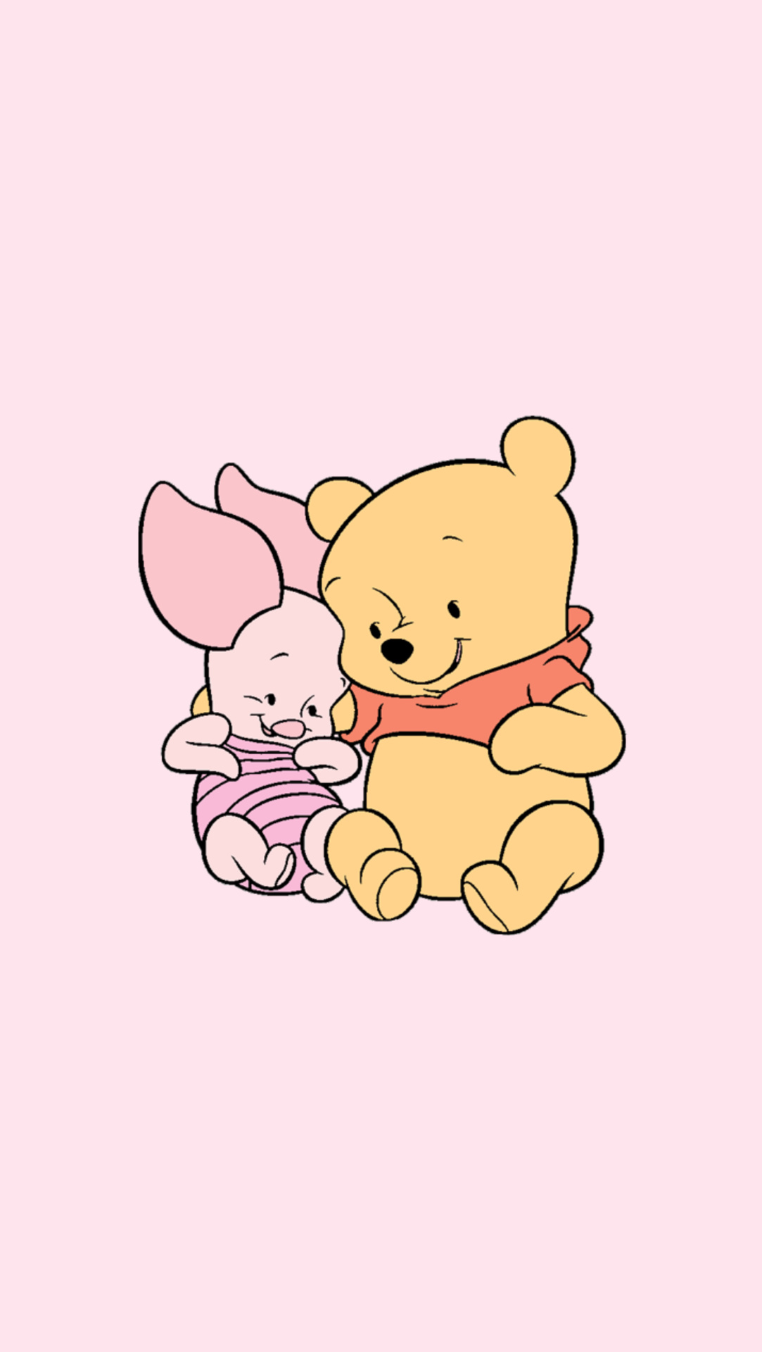 Baby Pooh Bear, Lockscreens, Cute Disney wallpaper, 1090x1920 HD Phone