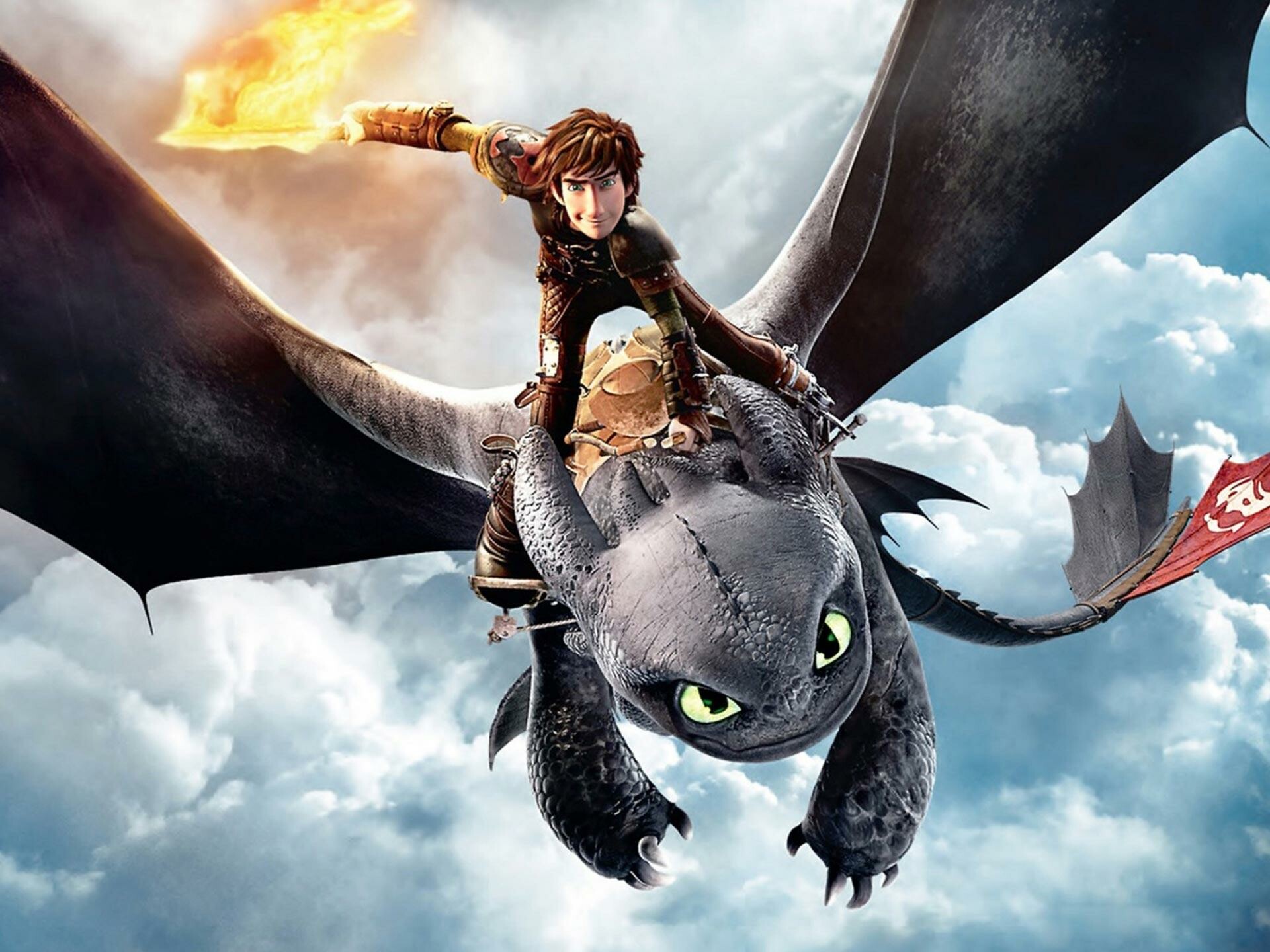 How to Train Your Dragon: The second installment in the trilogy, Dragons, Toothless. 1920x1440 HD Wallpaper.