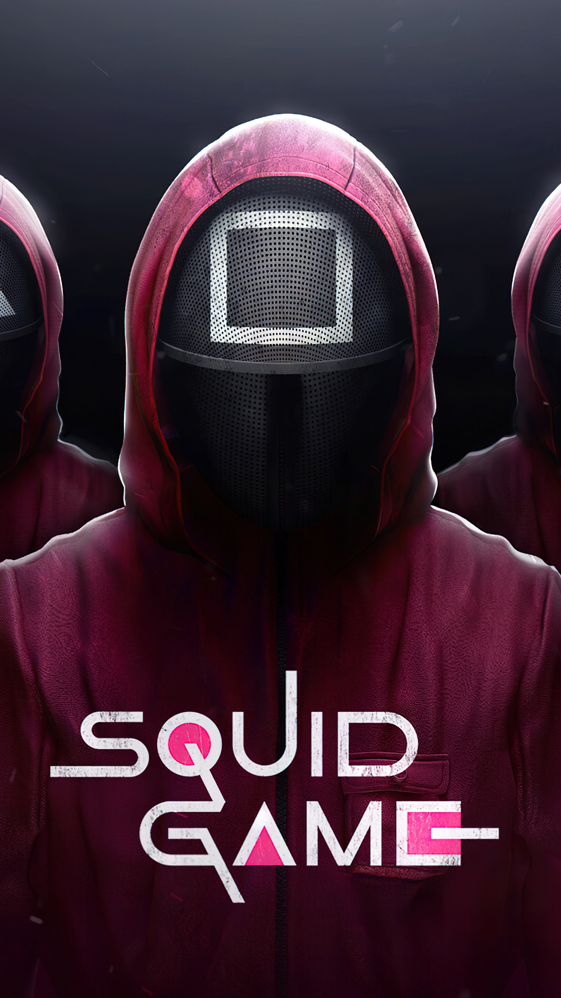 Squid Game: The wealthy elite bet on the players, Netflix's most-watched original series. 2160x3840 4K Wallpaper.