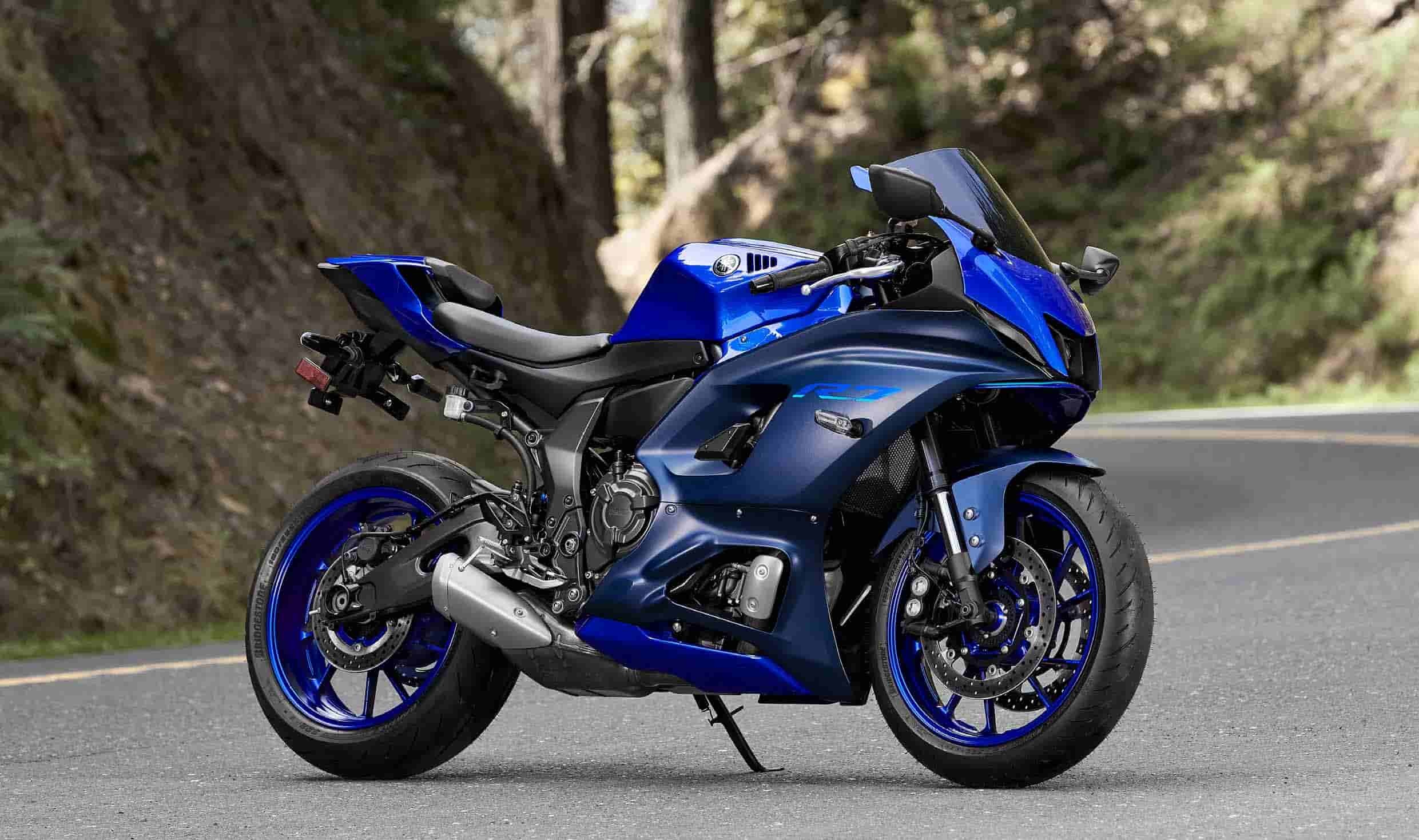 Yamaha YZF-R7, Cutting-edge sportbike, Thrilling performance, Unleashed power, 2490x1470 HD Desktop