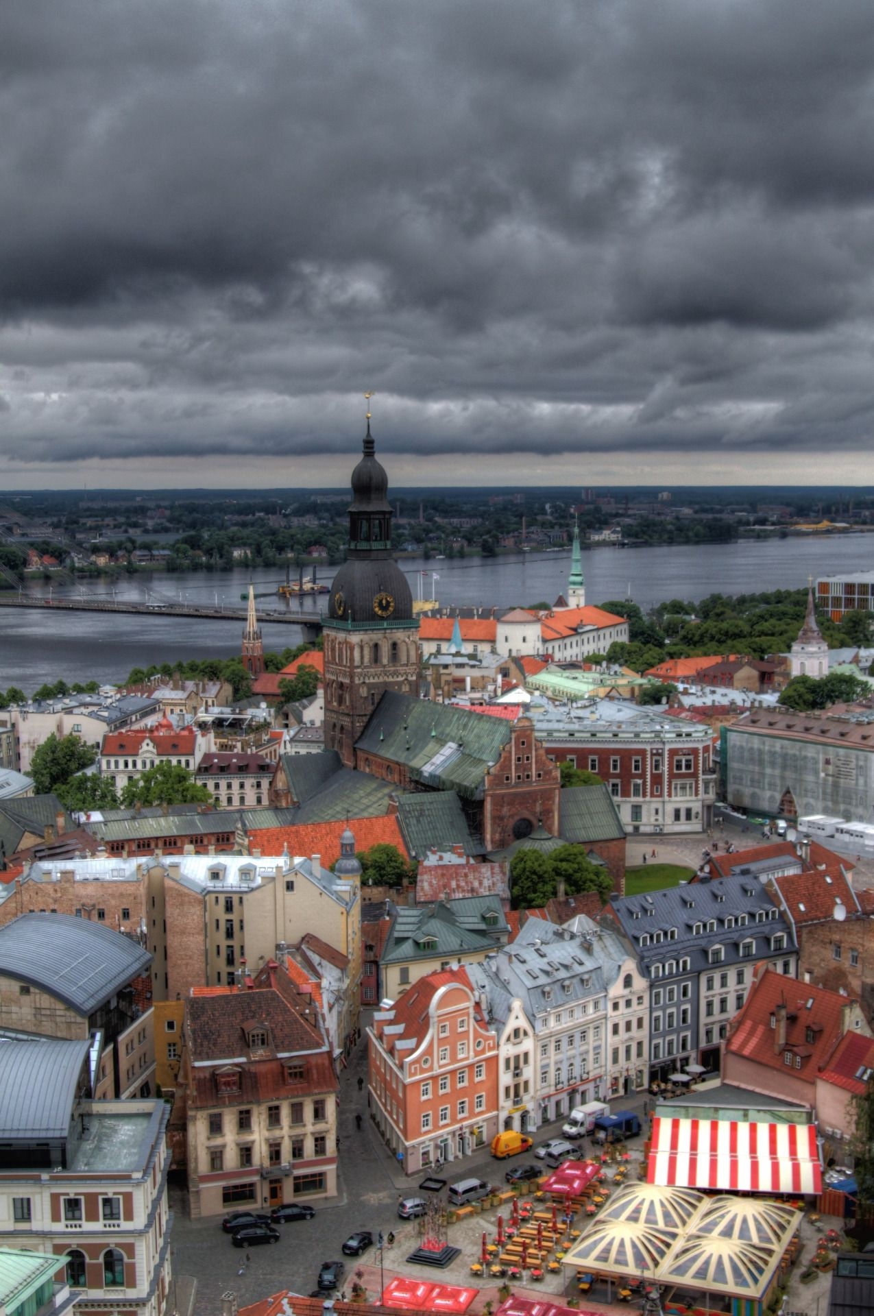 Riga, Amazing places Riga, Latvia city, Latvia, 1280x1920 HD Phone
