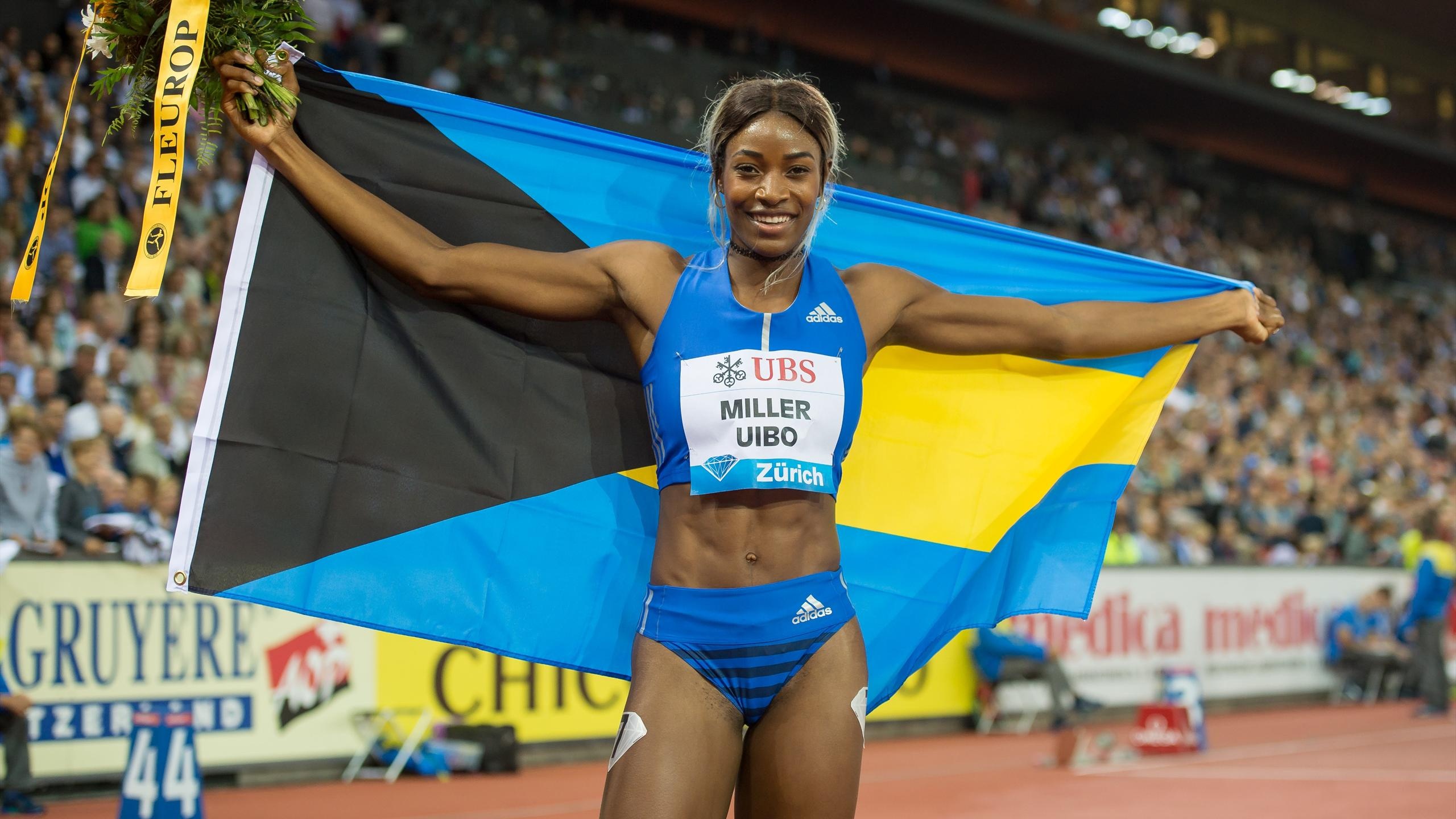 Shaunae Miller-Uibo, Olympic journey, Sprinting sensation, Athletic achievements, 2560x1440 HD Desktop