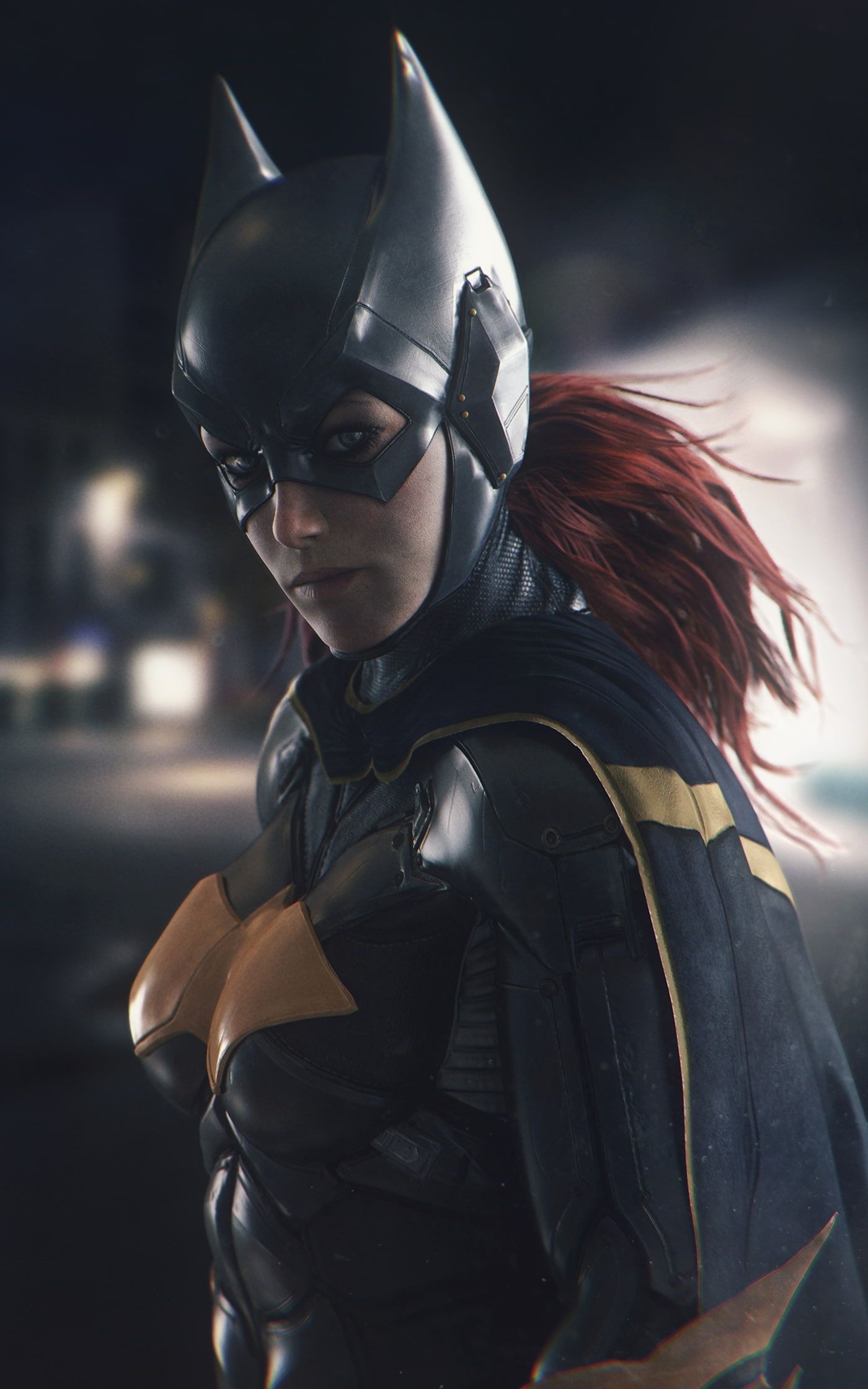 Batgirl DC Comics Artwork, Batman, 1400x2240 HD Handy
