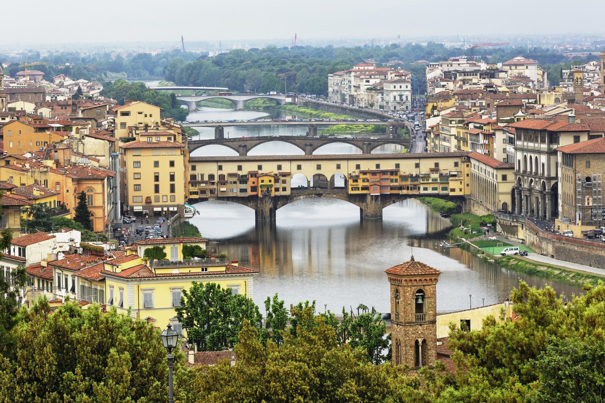 Schönes Stadtbild von Florenz Italien, 2000x1340 HD Desktop