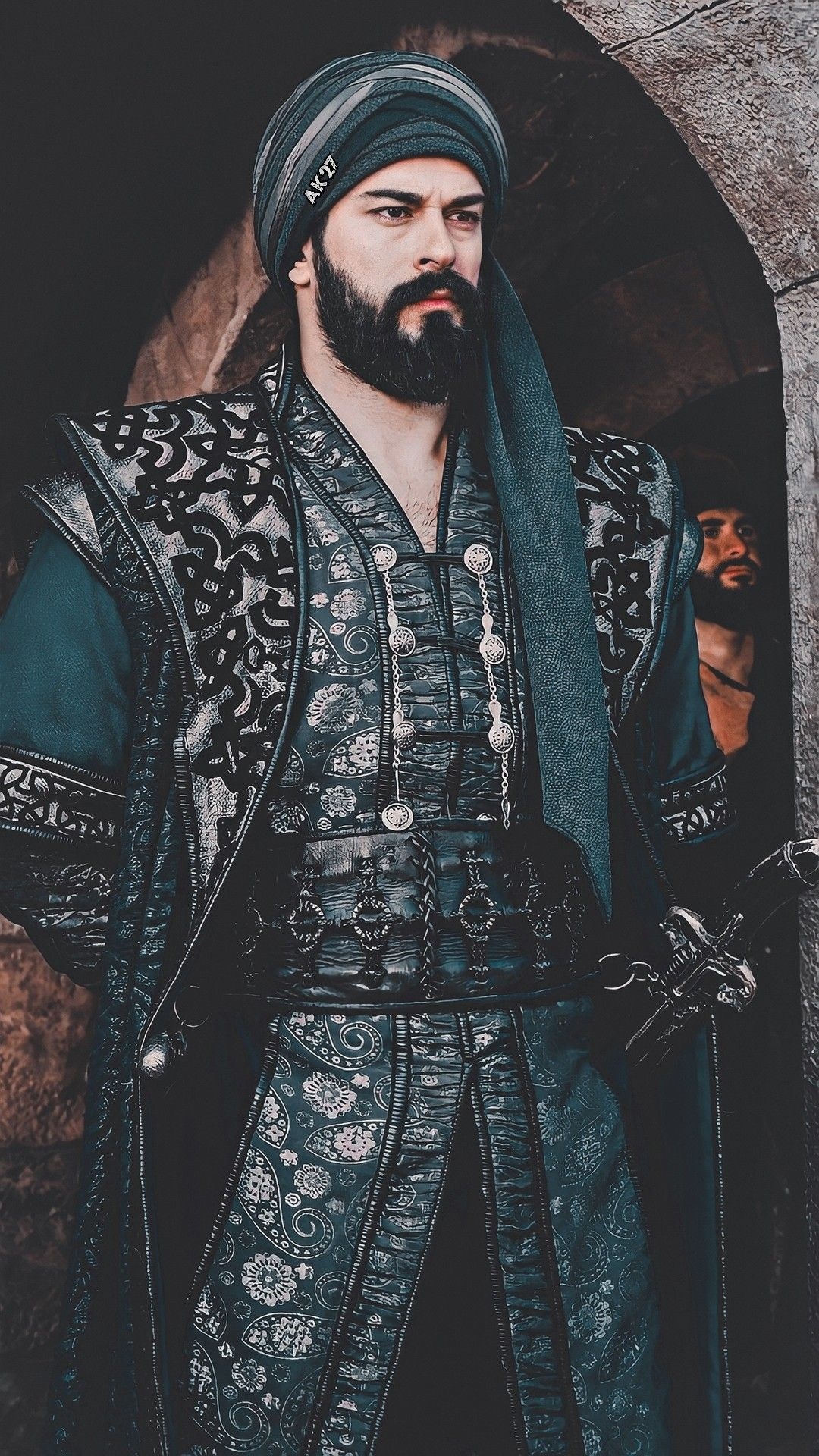 Burak Ozcivit: Appeared as Kamran in the TV adaptation of Calıkusu. 1080x1920 Full HD Background.