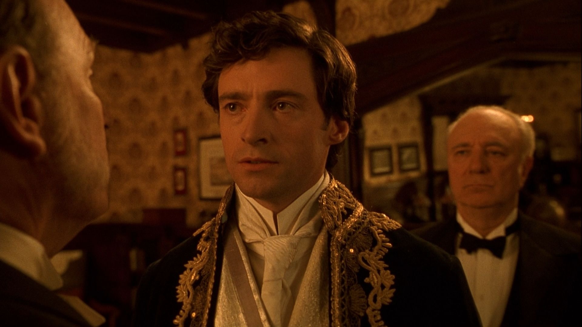 Kate and Leopold: Hugh Jackman as His Grace the 3rd Duke of Albany, 2001 movie. 1920x1080 Full HD Background.