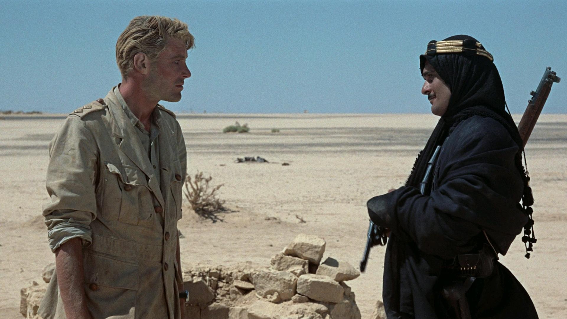Lawrence of Arabia: Omar Sharif as Sherif Ali ibn el Kharish, Movie characters. 1920x1080 Full HD Background.