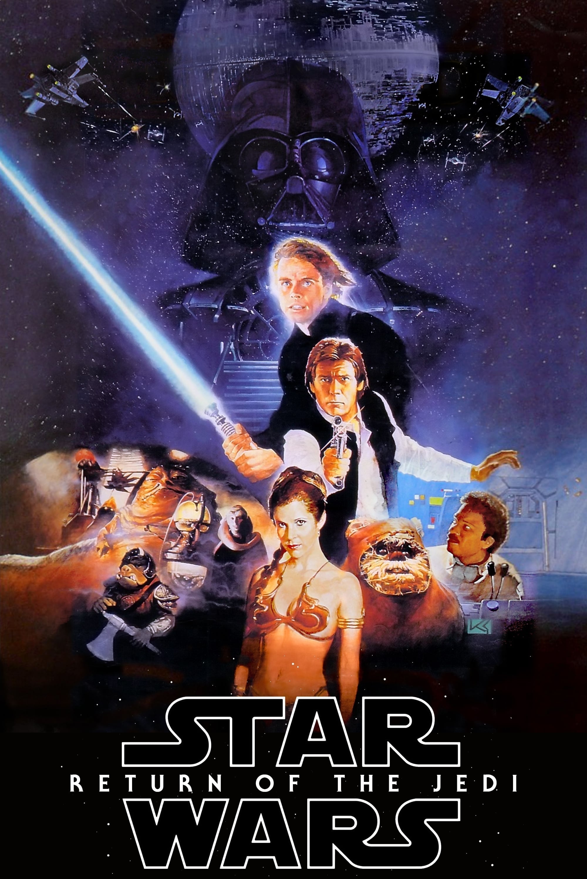Return of the Jedi posters, Vintage movie art, Classic film, Movie memorabilia, 2000x3000 HD Phone
