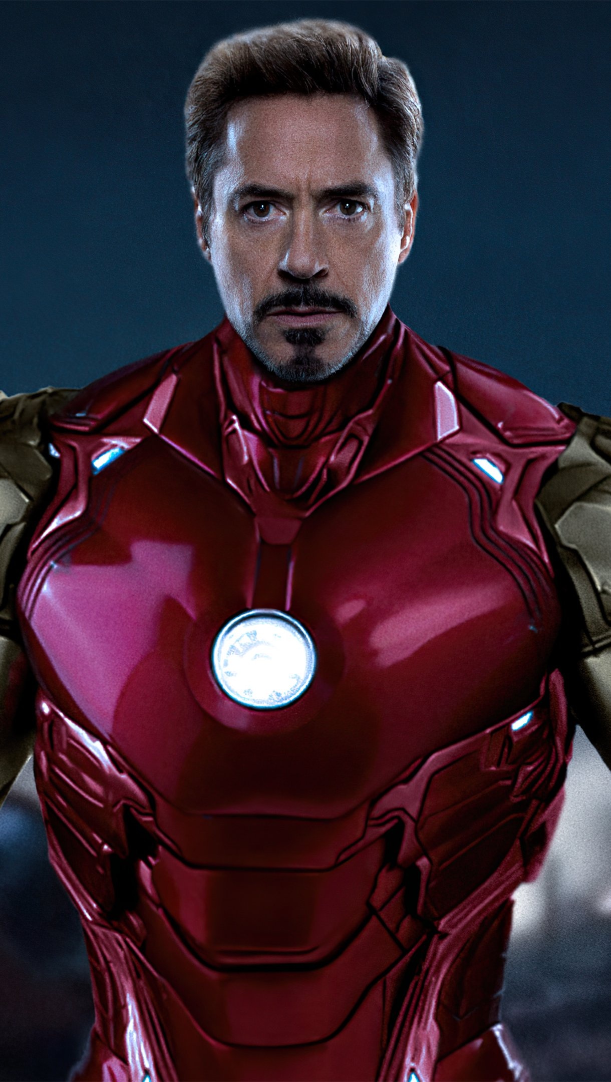 Tony Stark as Iron Man, 4K Ultra HD, 1220x2160 HD Phone