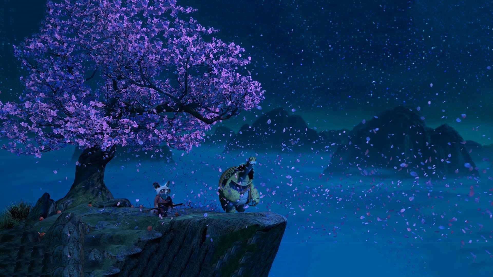 Master Shifu: A former student of Master Oogway and trainer of the Furious Five. 1920x1080 Full HD Background.