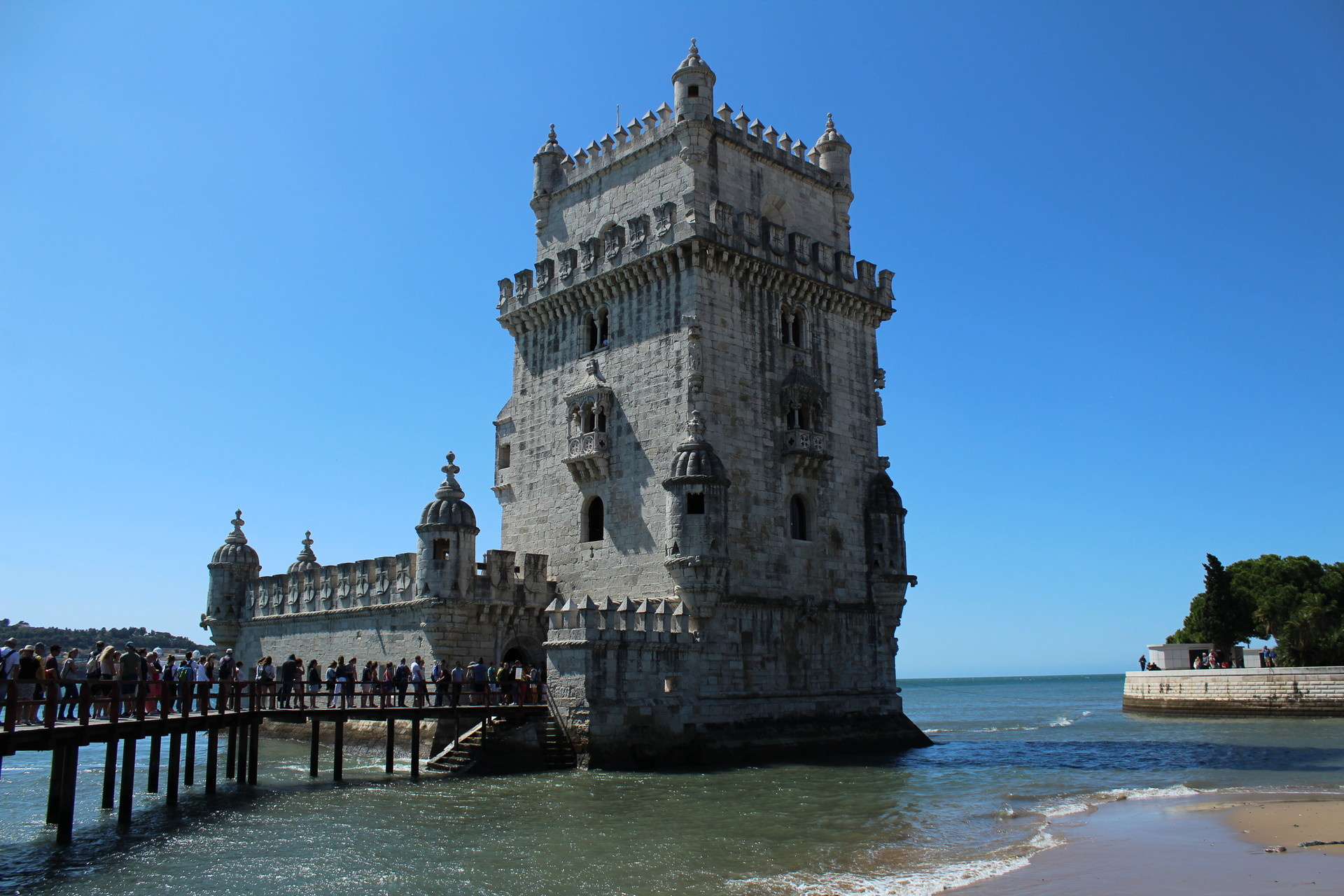 Belem Tower, Lisbon icon, Historical landmark, Tagus River, 1920x1280 HD Desktop