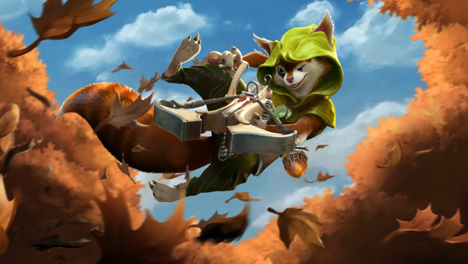 Dota 2: Hoodwink, Shackles her enemies to trees. 1920x1090 HD Wallpaper.
