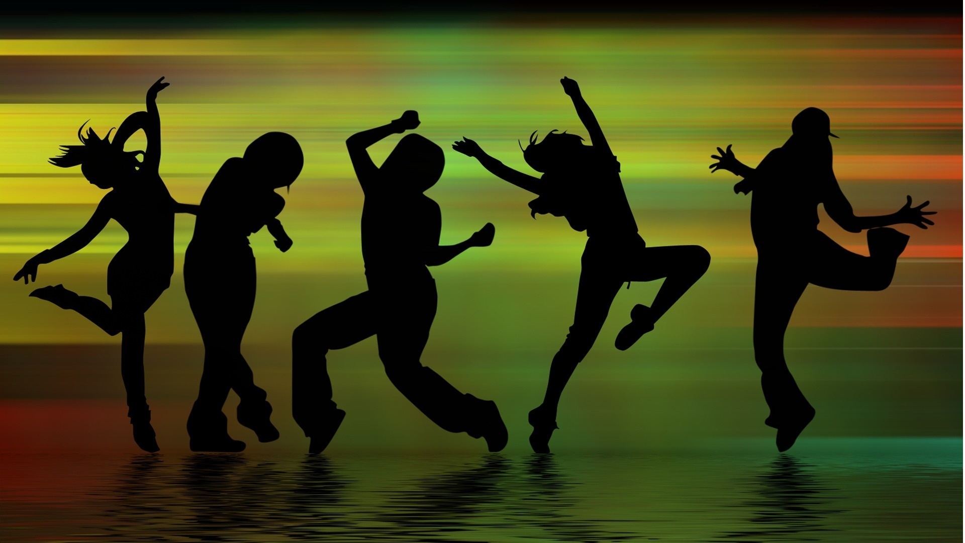 Zumba sports, Dance hd wallpaper, Vibrant background, Energetic movements, 1920x1080 Full HD Desktop