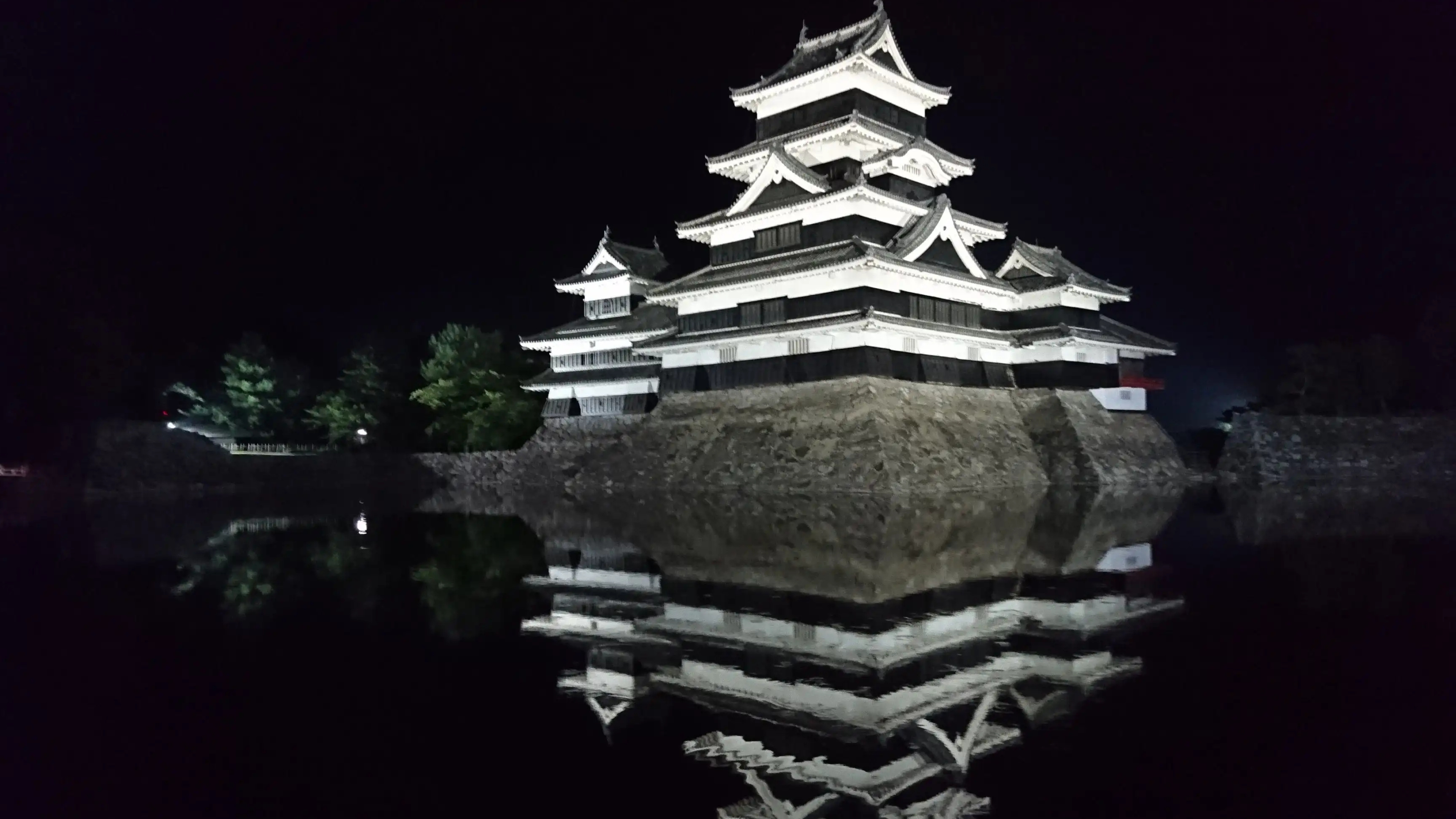 Matsumoto Castle, Itha, Serene beauty, Japanese heritage, 3840x2160 4K Desktop