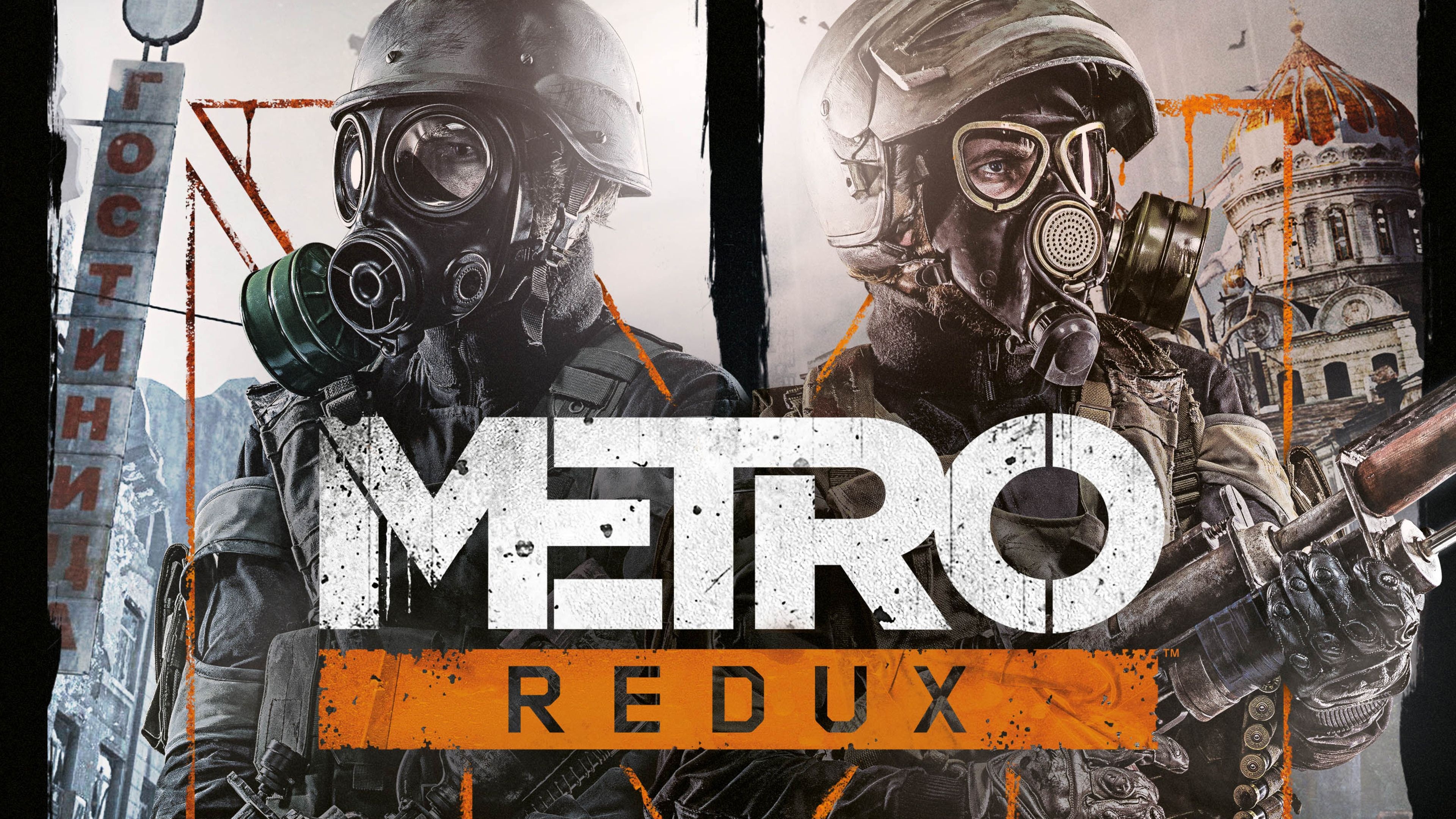Metro: 2033 Redux, Post-apocalyptic wasteland, Ruined buildings, Immersive visuals, 3840x2160 4K Desktop