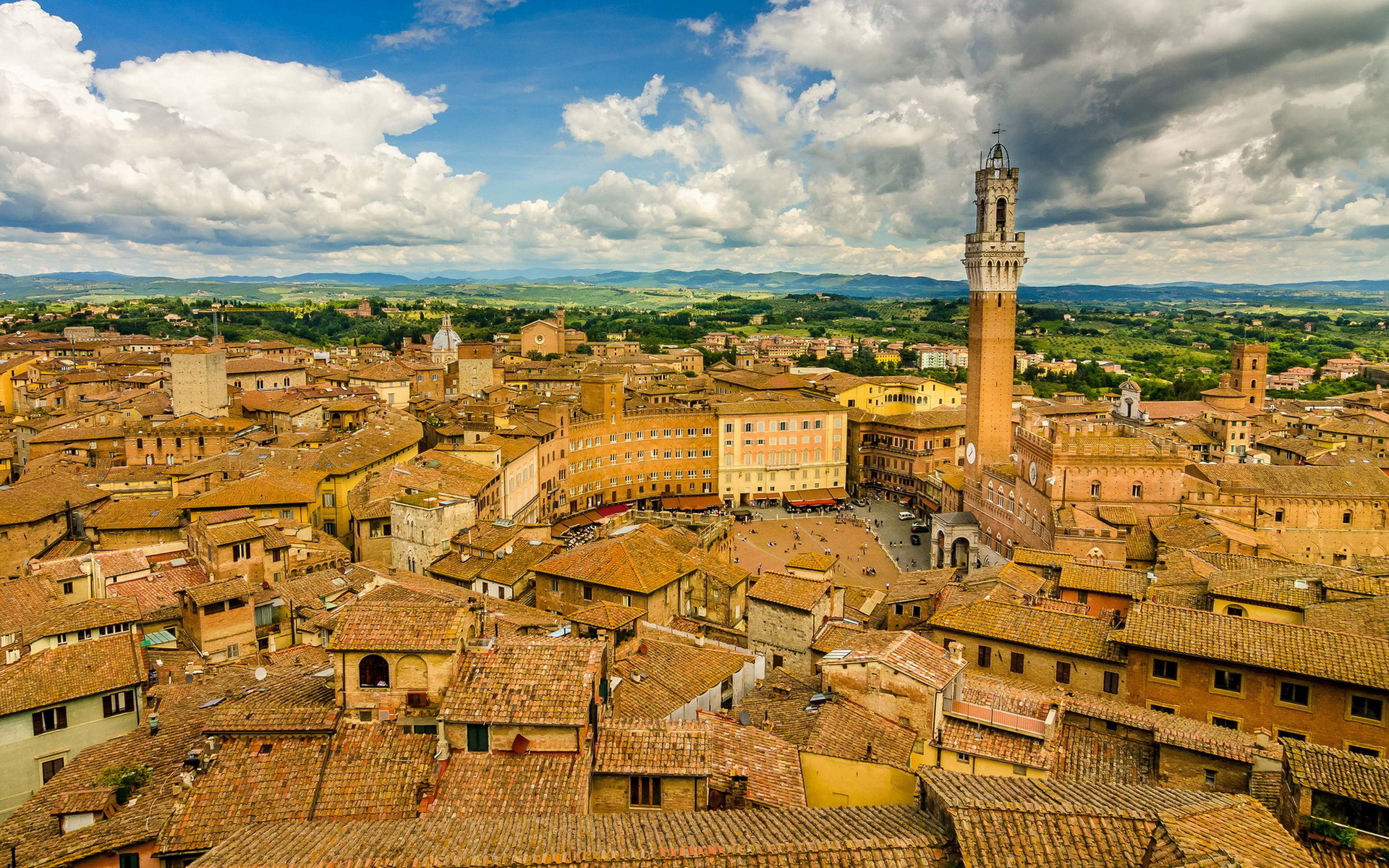 Siena wallpaper, Italian cityscape, Beautiful scenery, Cultural heritage, 1920x1200 HD Desktop