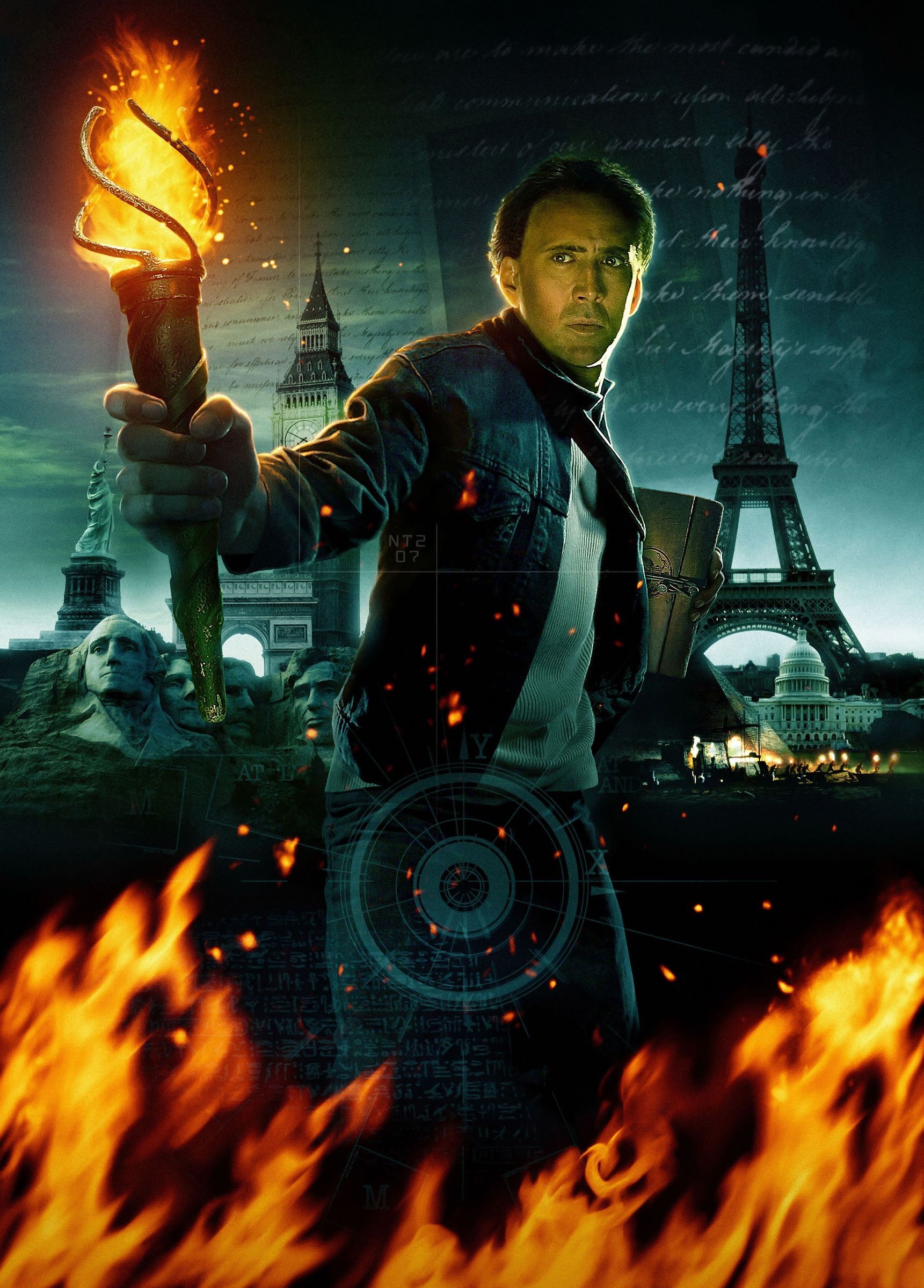 Nicolas Cage, Cine personas actores, Fuego hombres National Treasure, 1730x2400 HD Phone