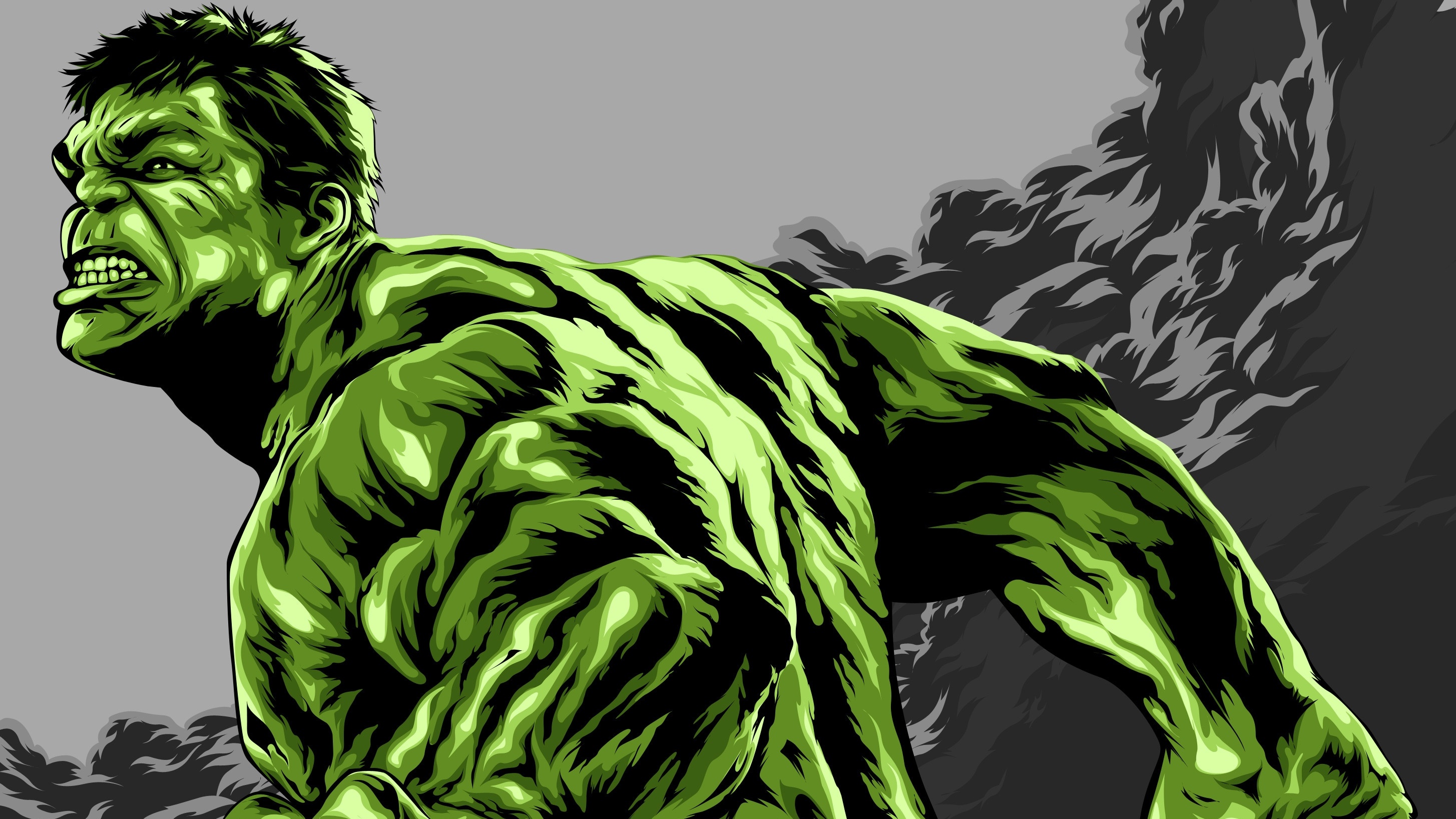Hulk comics, Illustrated wallpapers, Christopher Johnson collection, 2910x1640 HD Desktop
