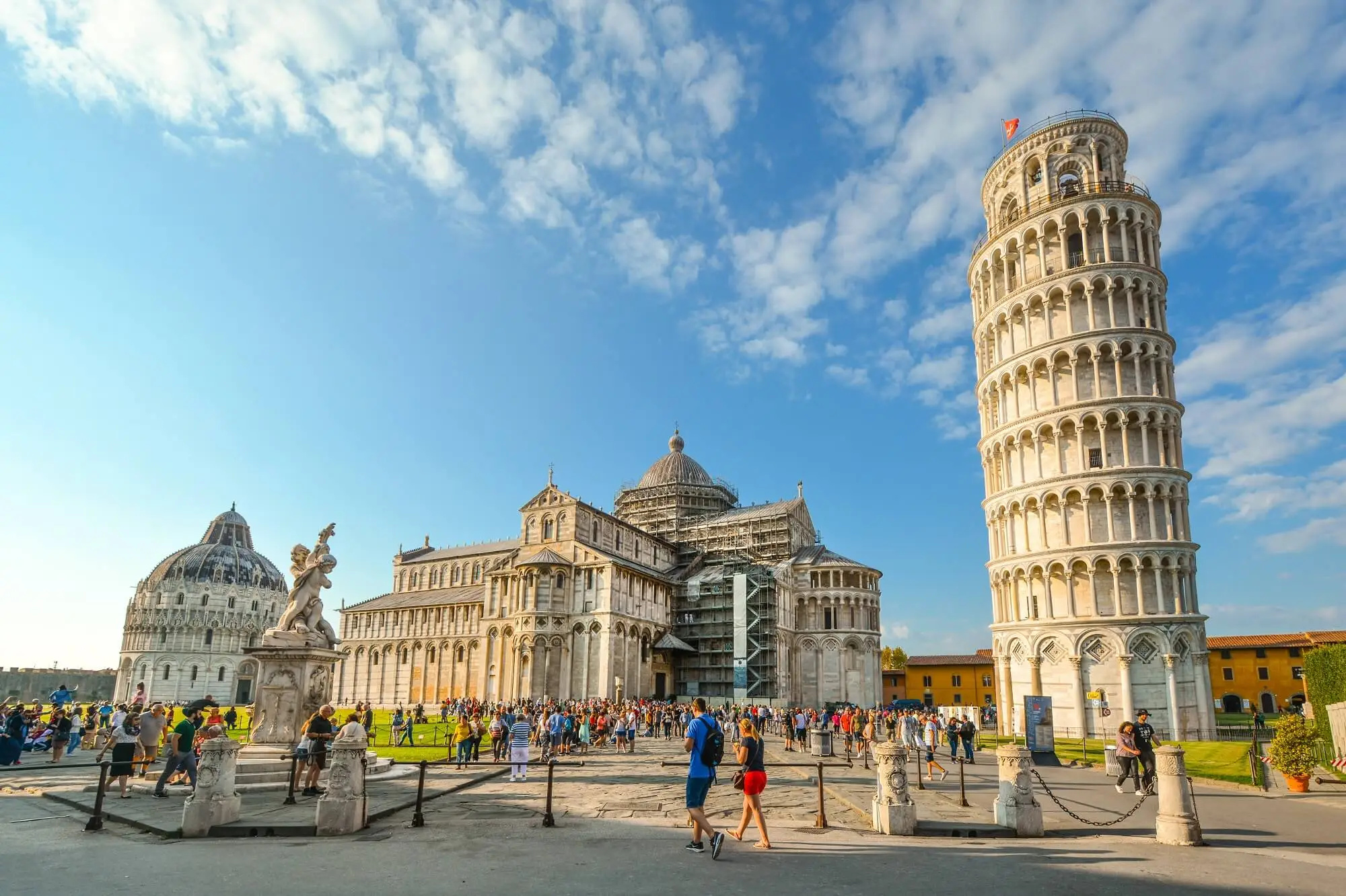 Leaning Tower of Pisa, Iconic landmark, Architectural wonder, Italian heritage, 2000x1340 HD Desktop