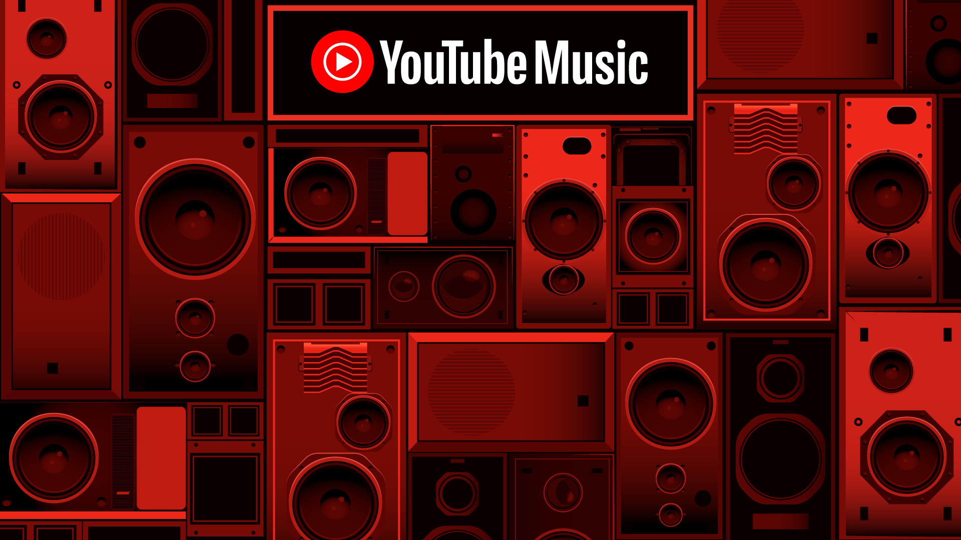 YouTube: A music streaming service, Songs and music videos, App. 1920x1080 Full HD Wallpaper.
