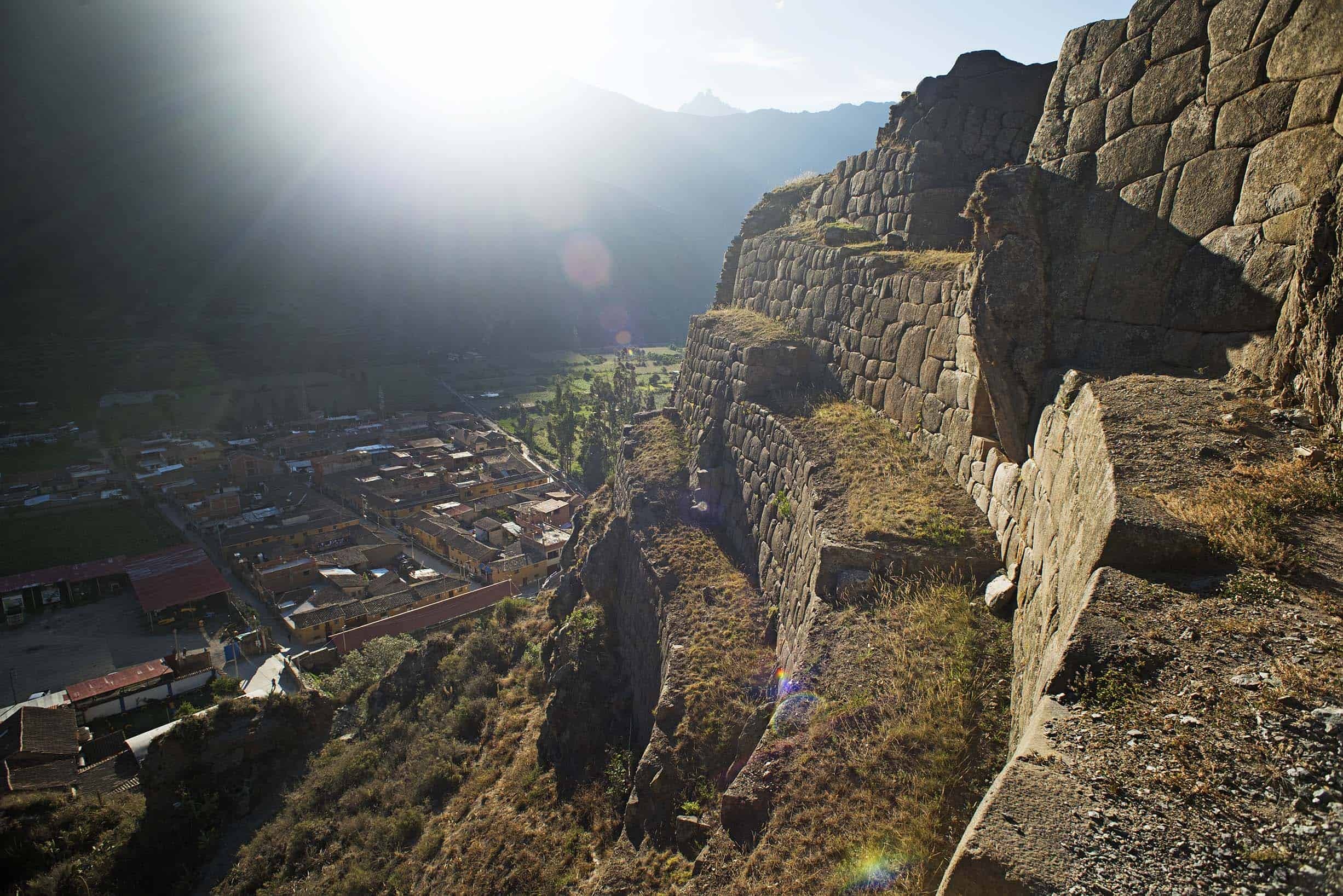 Ollantaytambo, Inca city, Sacred Valley, Las Qolqas Eco Resort, 2460x1640 HD Desktop