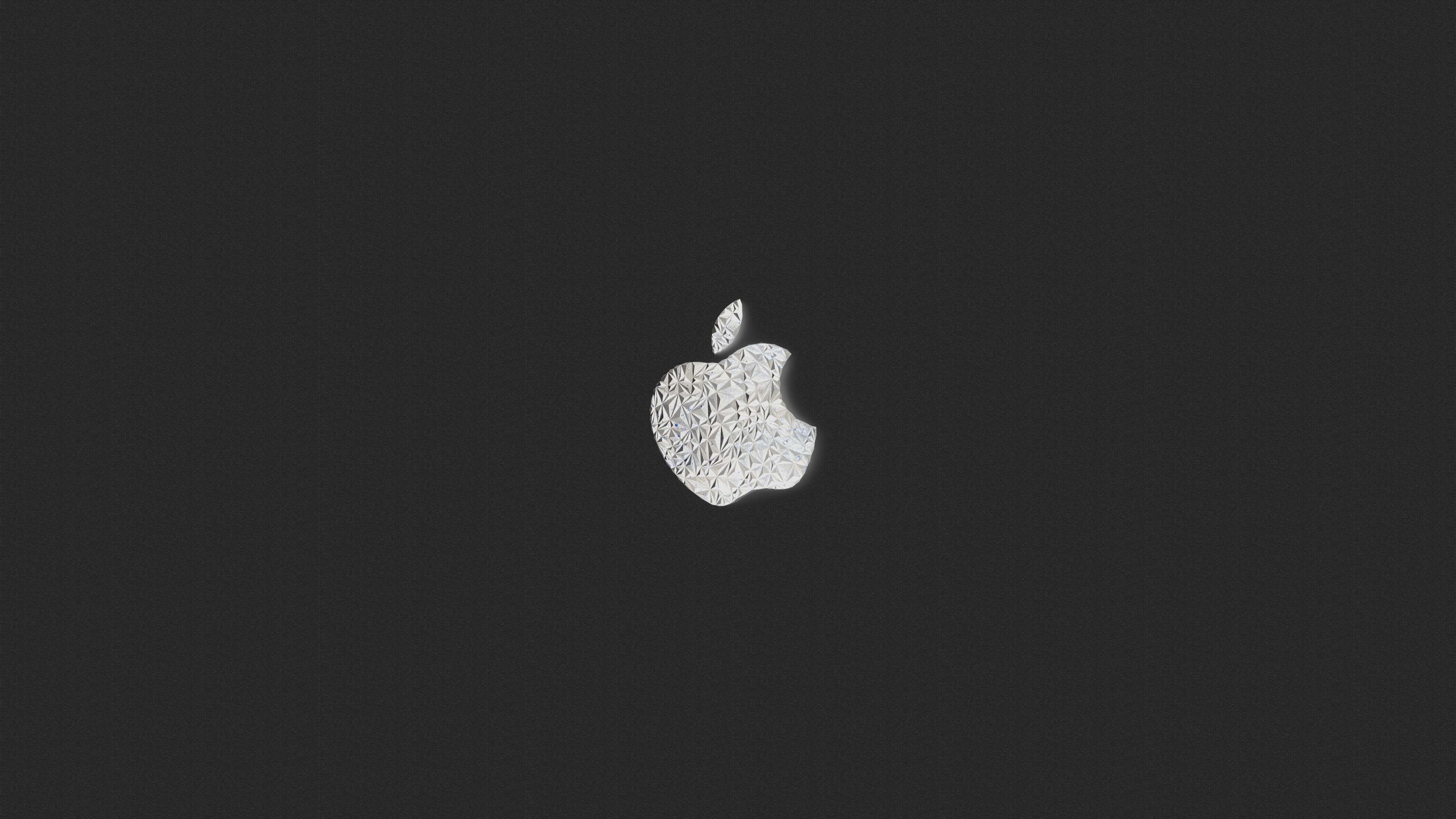 Apple logo, Black wallpaper, Dark elegance, Moody vibes, 3840x2160 4K Desktop