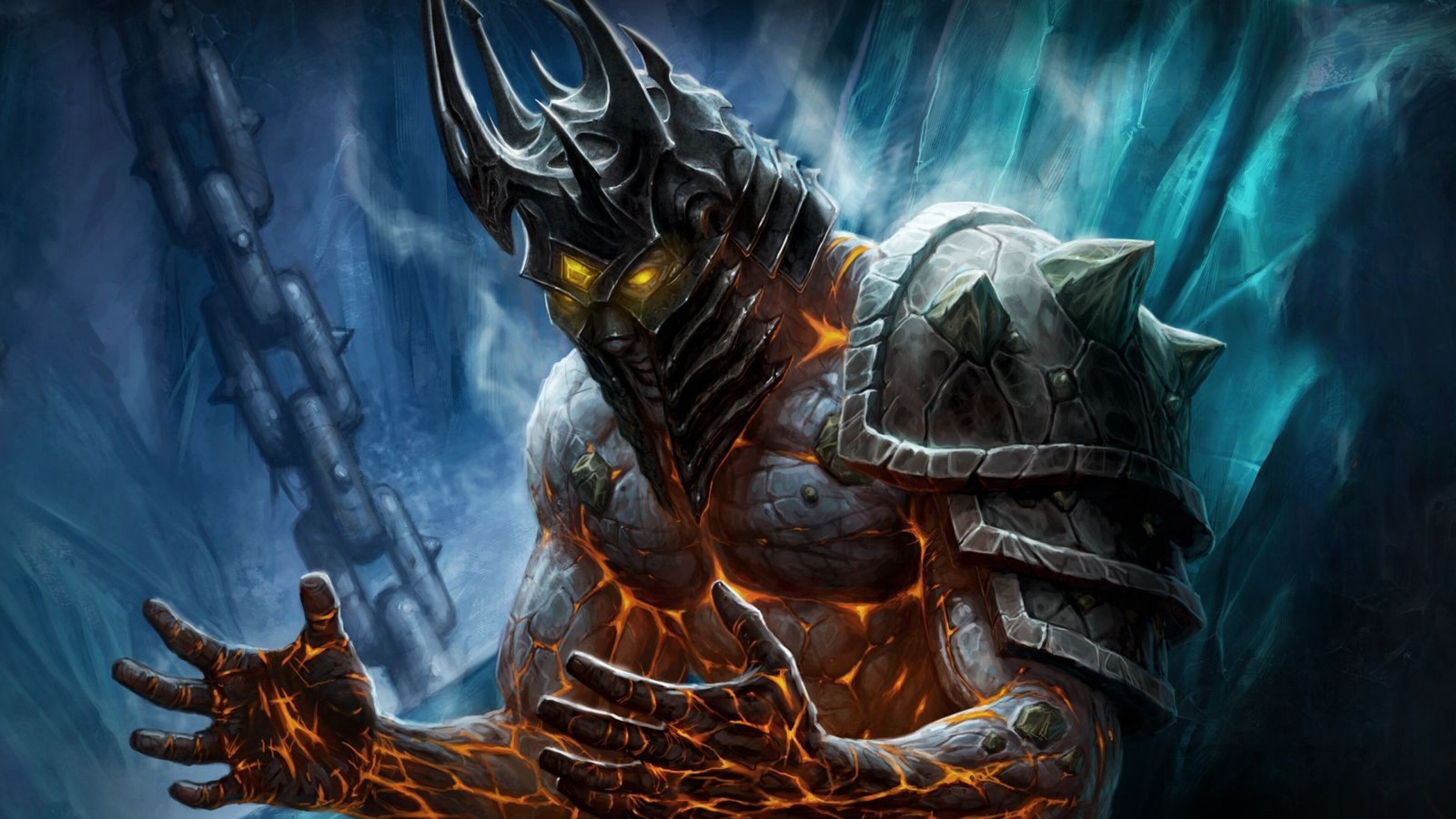 World of Warcraft: Bolvar Fordragon, The new Lich King, WoW. 3840x2160 4K Wallpaper.