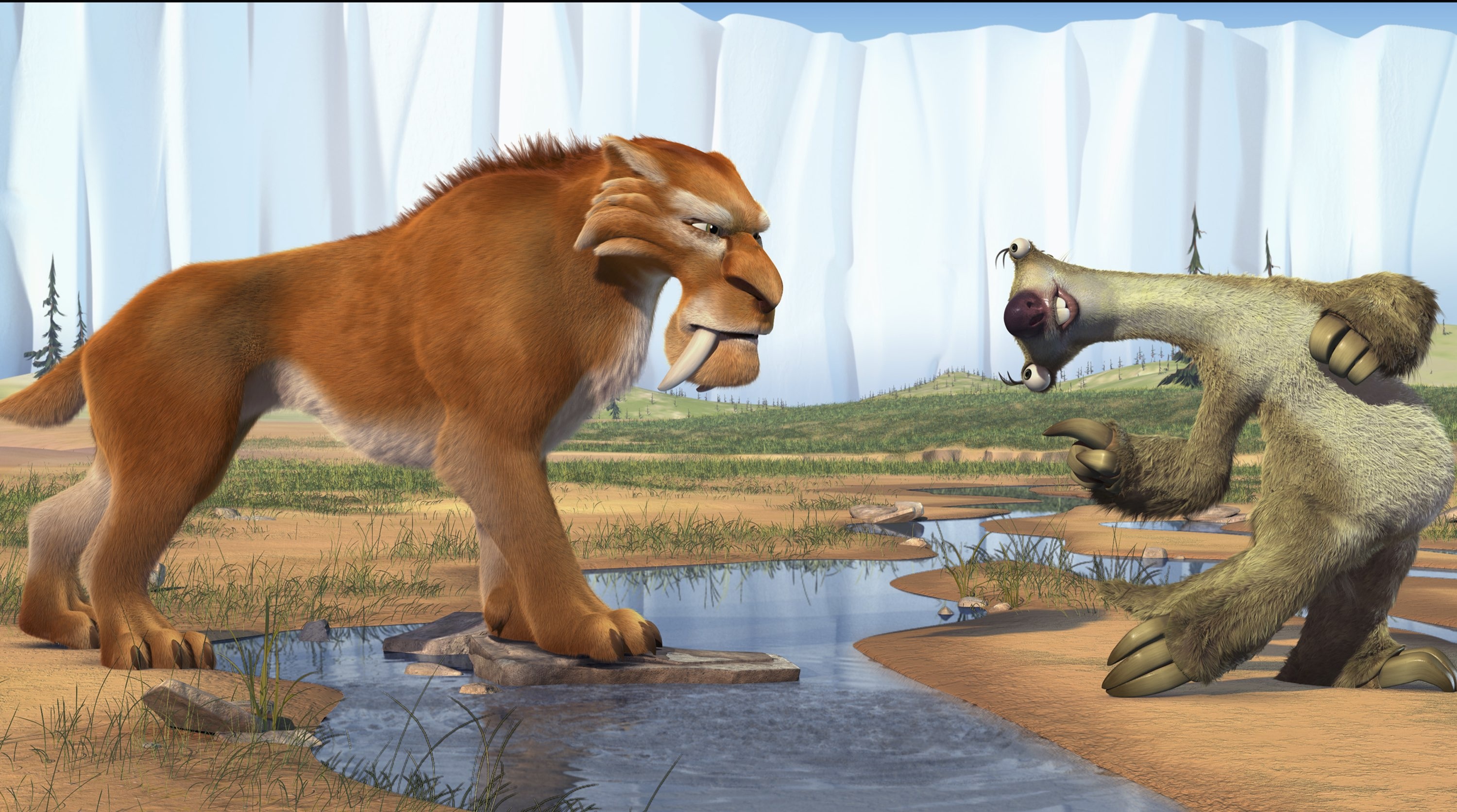 Ice Age, The Meltdown, Family adventure, Exciting and heartwarming, 3000x1680 HD Desktop