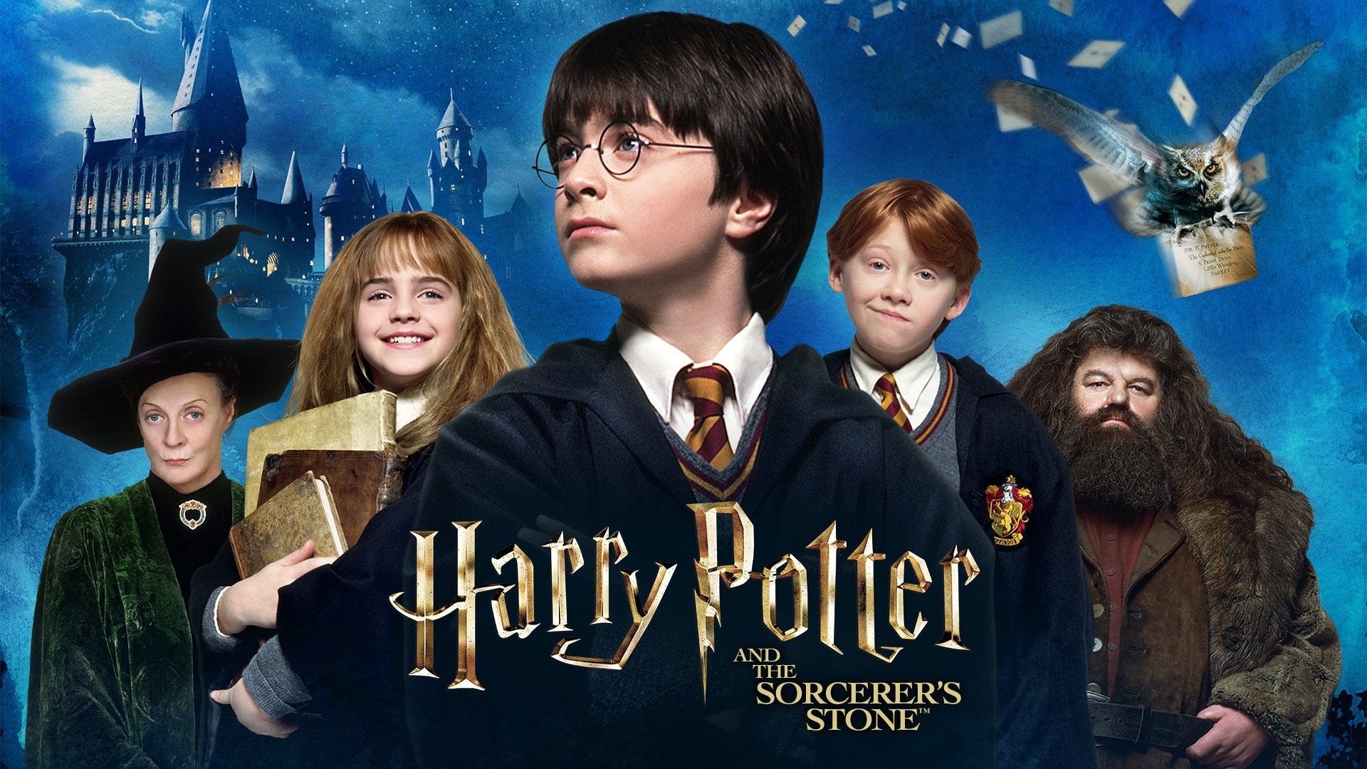 Harry Potter sorcerer's stone, Magical wizarding world, Enchanting movie adventure, Hogwarts marvels, 1920x1080 Full HD Desktop