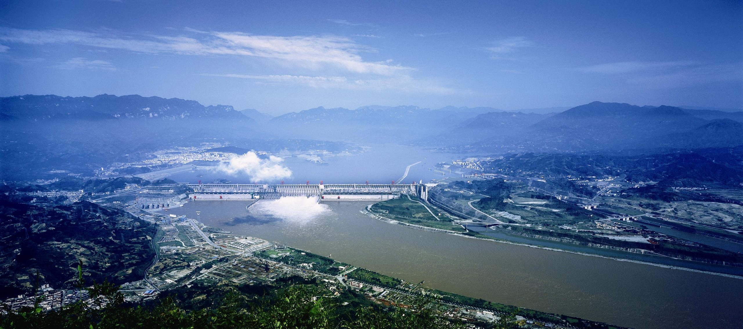 Three Gorges, Captivating wallpaper, Stunning natural wonder, Beautiful scenery, 2560x1140 Dual Screen Desktop