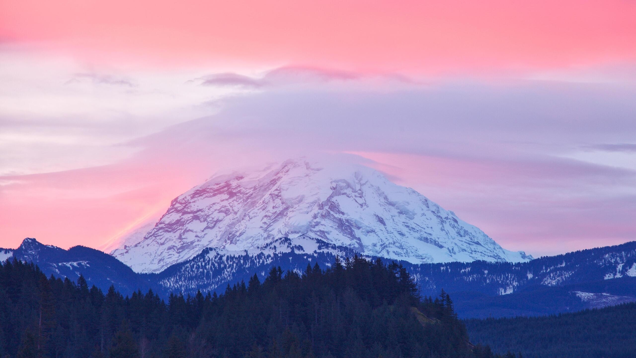 Mount Washington, Enchanting landscapes, Serene atmosphere, Wilderness escape, 2560x1440 HD Desktop