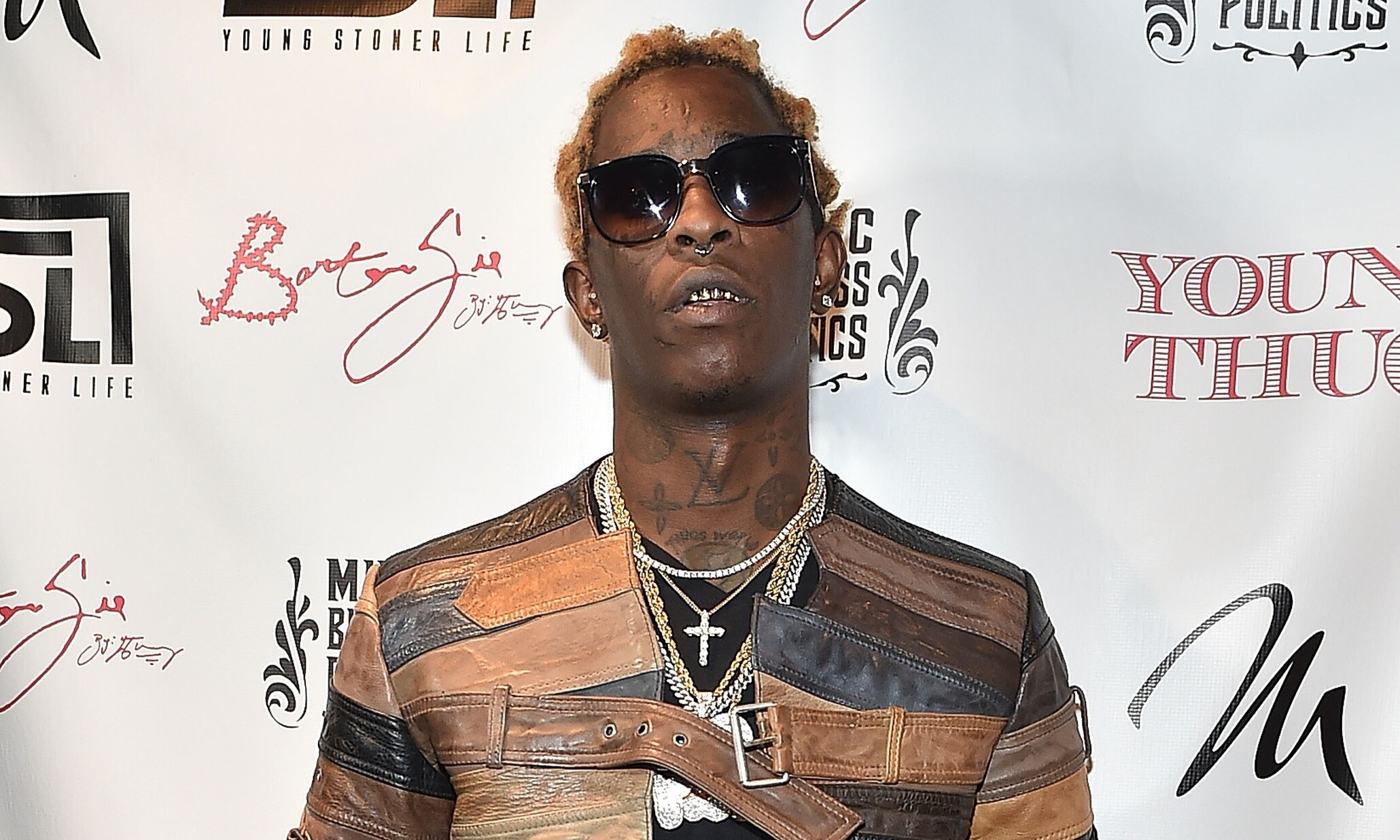 Young Thug: Private Listening Party at Tease on April 17, 2015, in Atlanta, Georgia, Jeffery Lamar Williams. 2060x1240 HD Background.