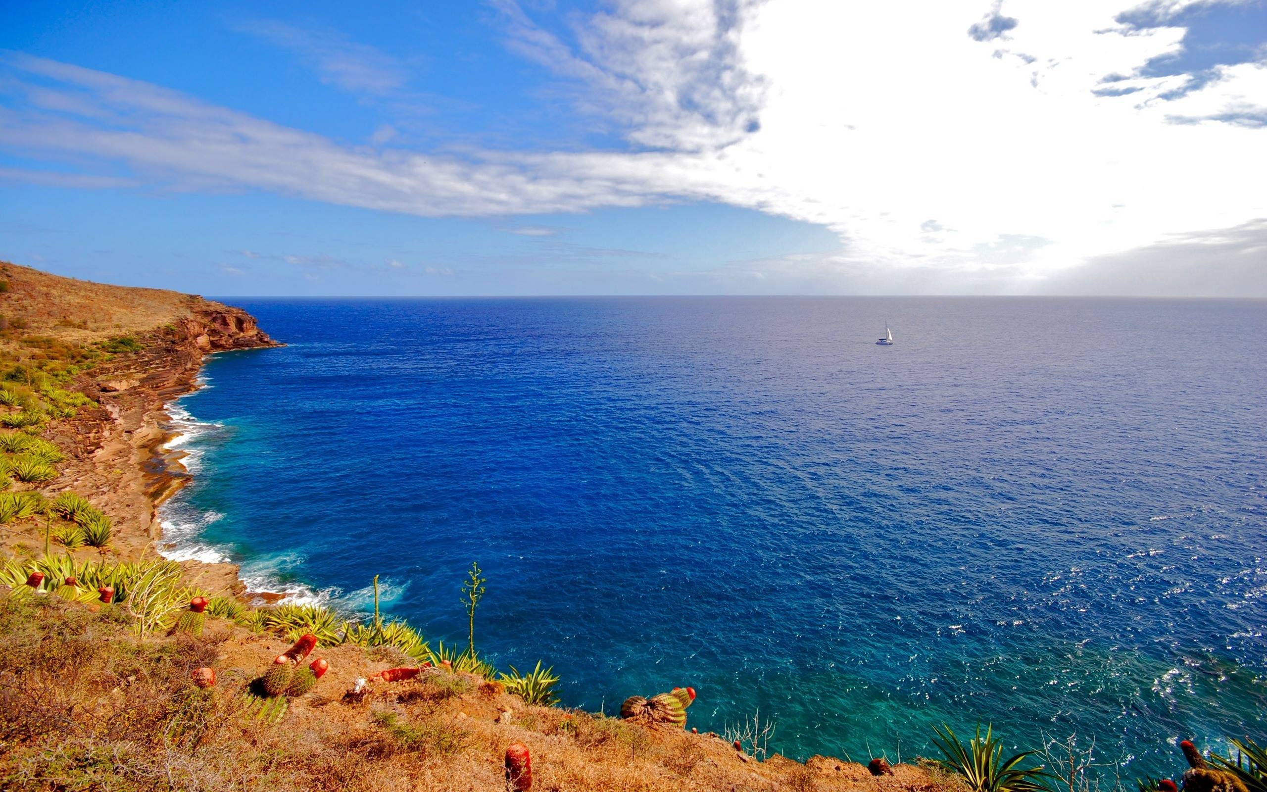 Mediterranean Sea, HD wallpapers, Seascape, Vacation, 2560x1600 HD Desktop