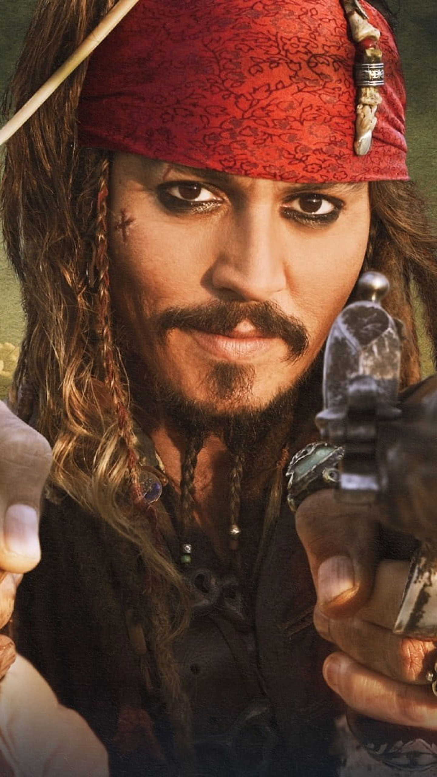 Jack Sparrow, Pirates of the Caribbean, Wallpaper, For you, 1440x2560 HD Handy