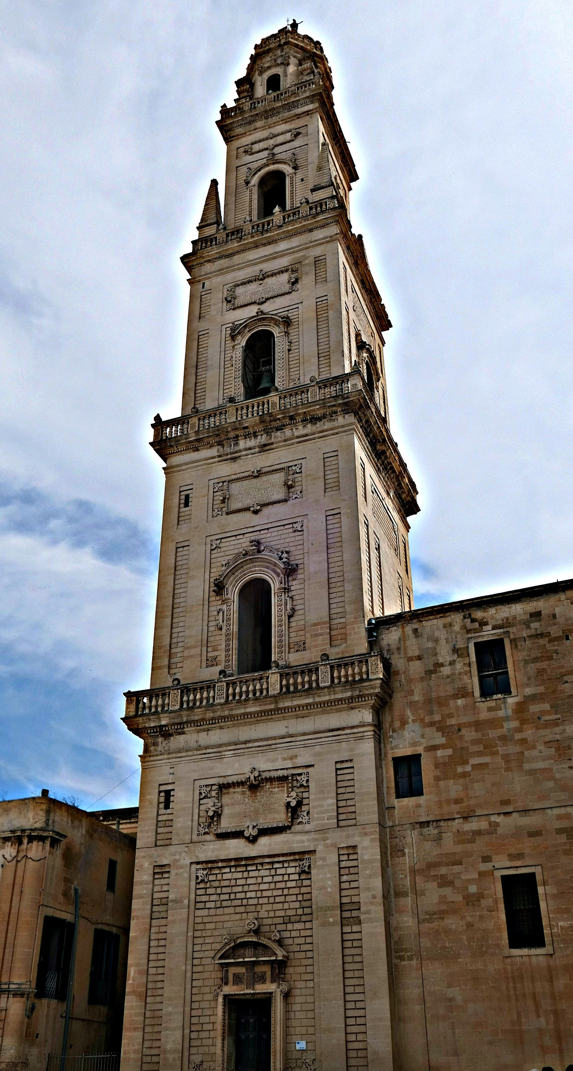 San Matteo Church, Lecce's gem, Ornate beauty, Italian travels, 1870x3490 HD Handy